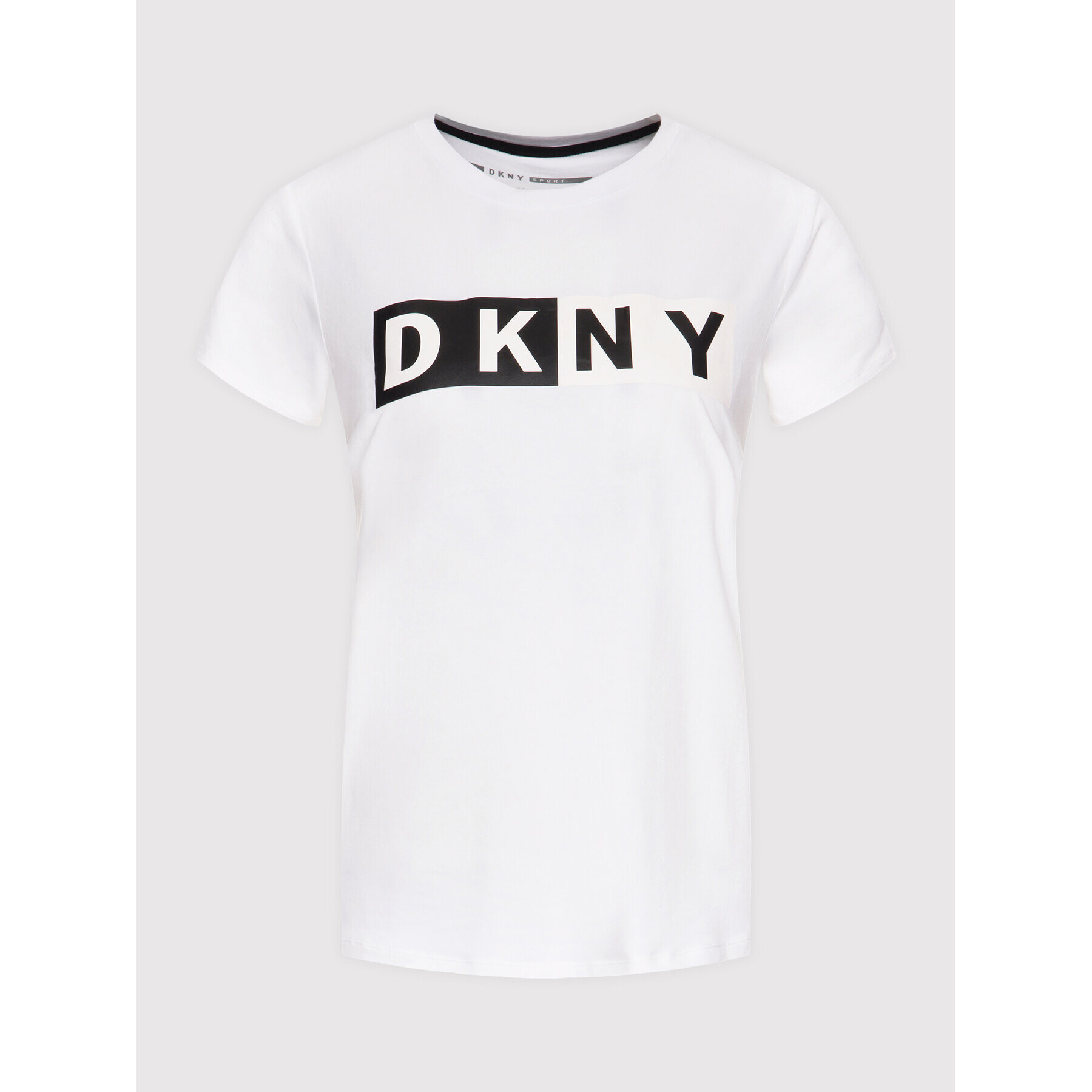 DKNY Sport Tricou DP8T5894 Alb Regular Fit - Pled.ro