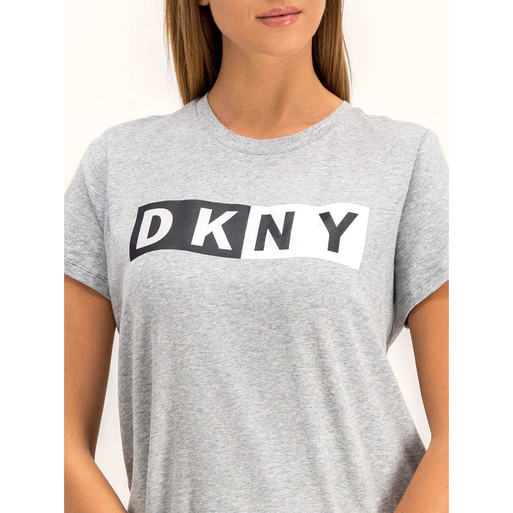 DKNY Sport Tricou DP8T5894 Gri Regular Fit - Pled.ro