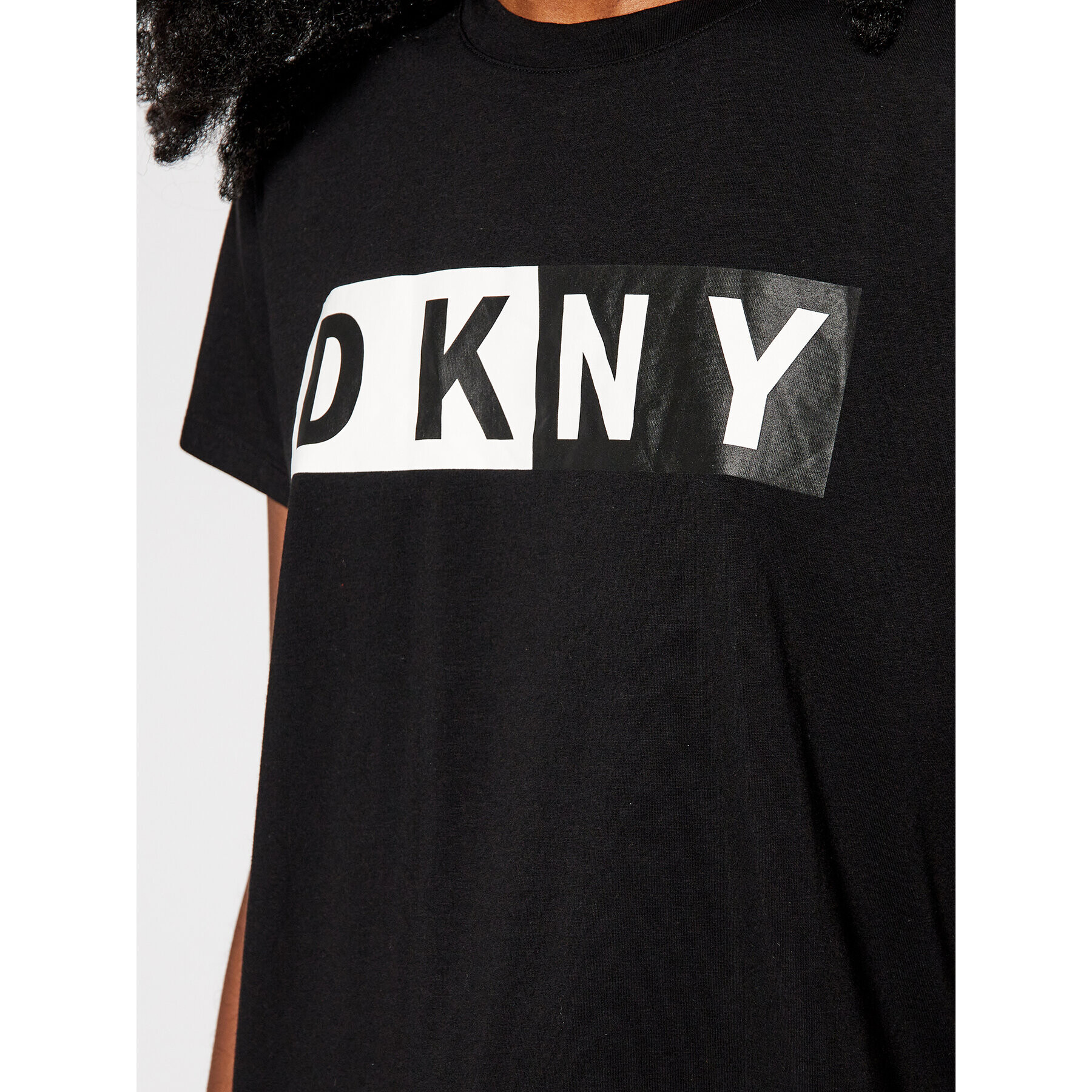 DKNY Sport Tricou DP8T5894 Negru Regular Fit - Pled.ro