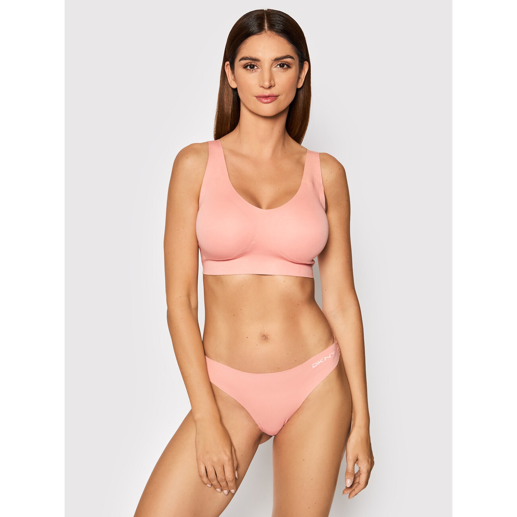 DKNY Sutien top DK7256 Roz - Pled.ro