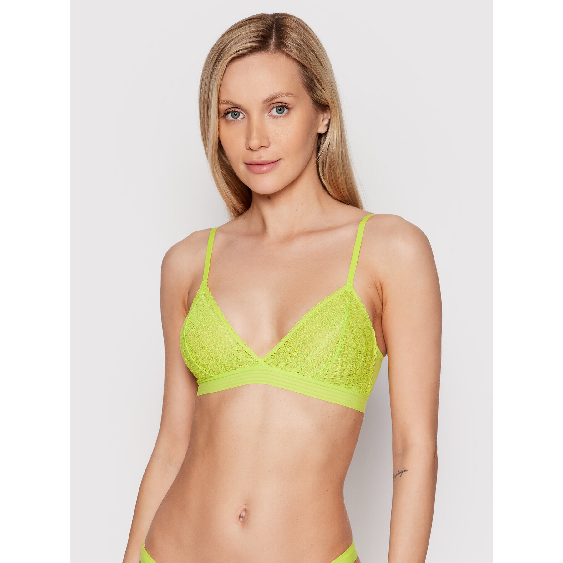 DKNY Sutien Bralette DK7356 Verde - Pled.ro