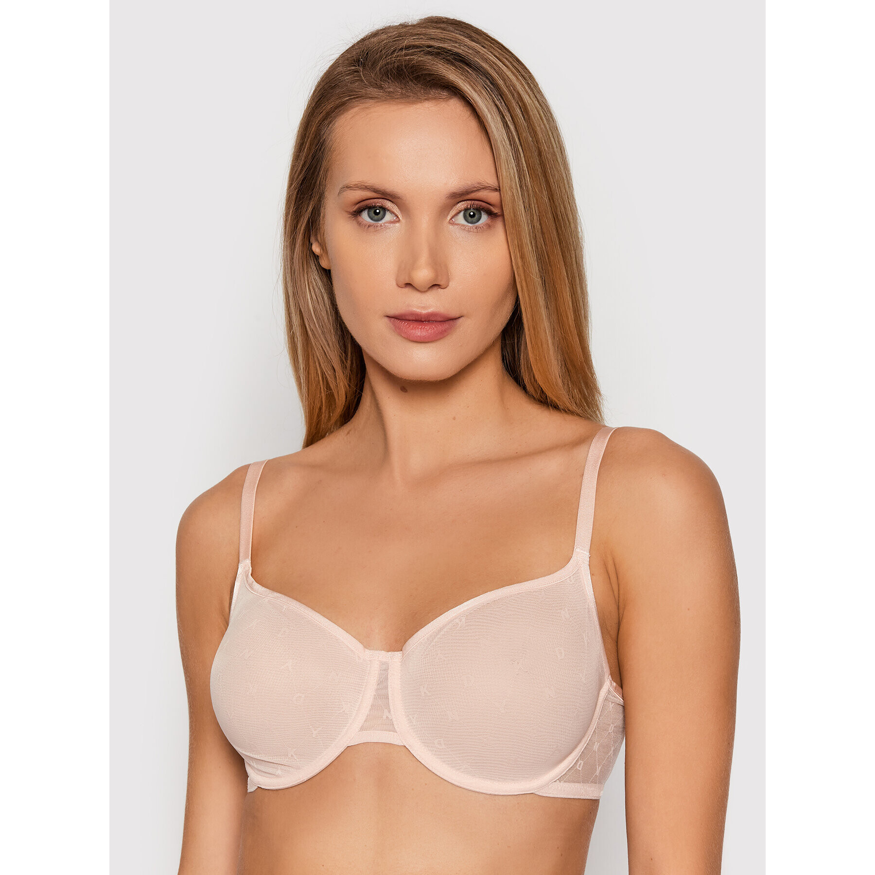 DKNY Sutien cu armătură DK4039 Roz - Pled.ro