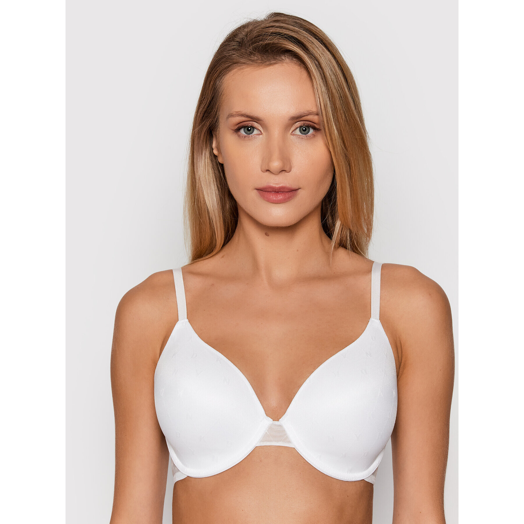 DKNY Sutien cu armătură DK7501 Alb - Pled.ro