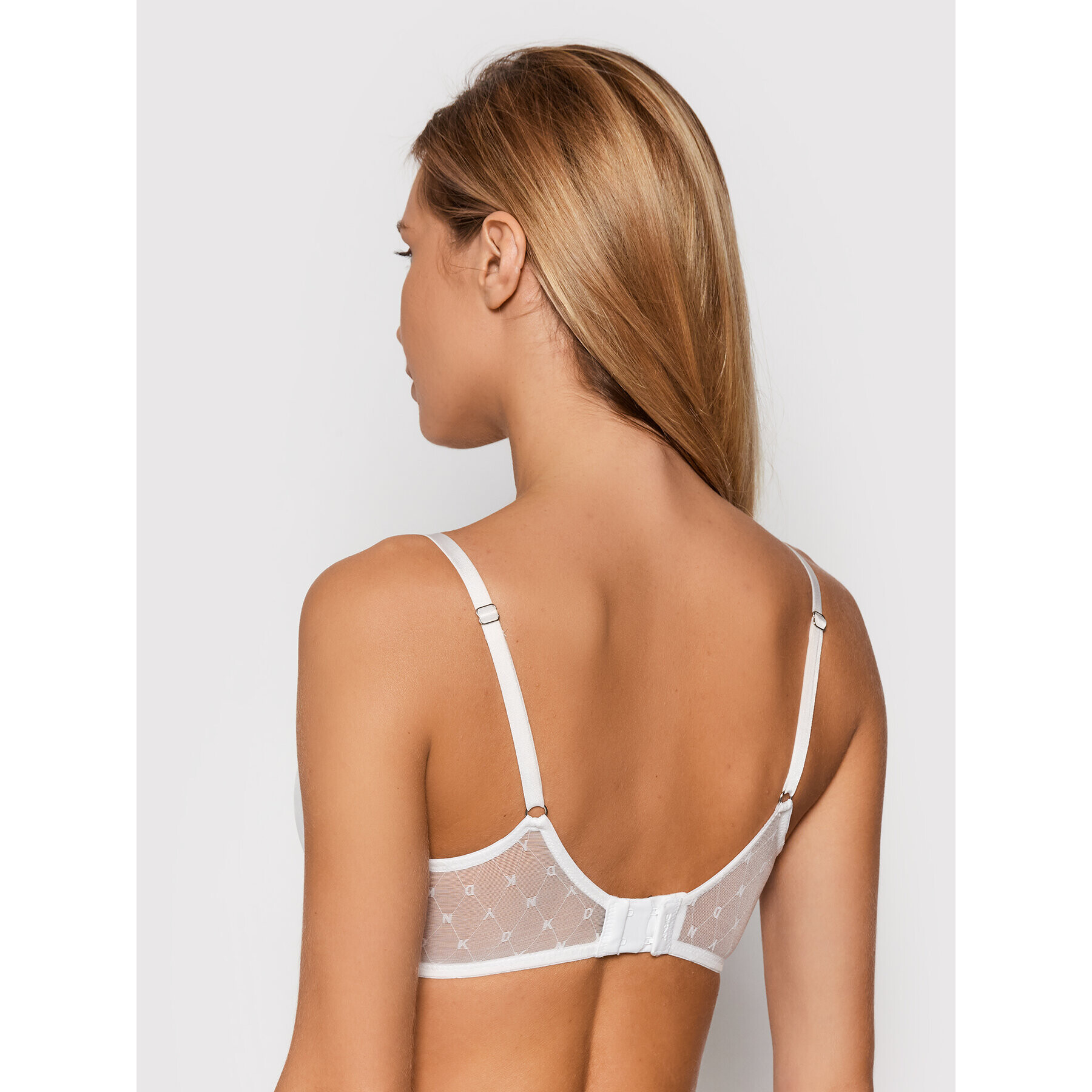 DKNY Sutien cu armătură DK7501 Alb - Pled.ro