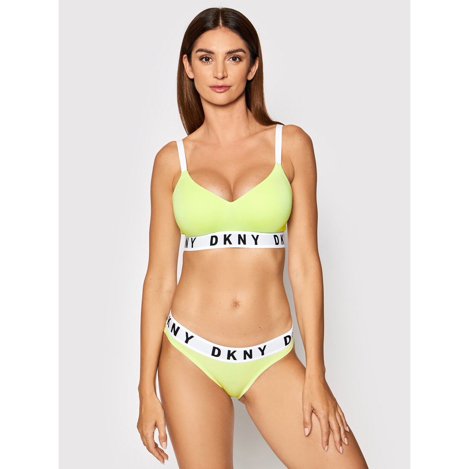 DKNY Sutien Push-up DK4518 Galben - Pled.ro