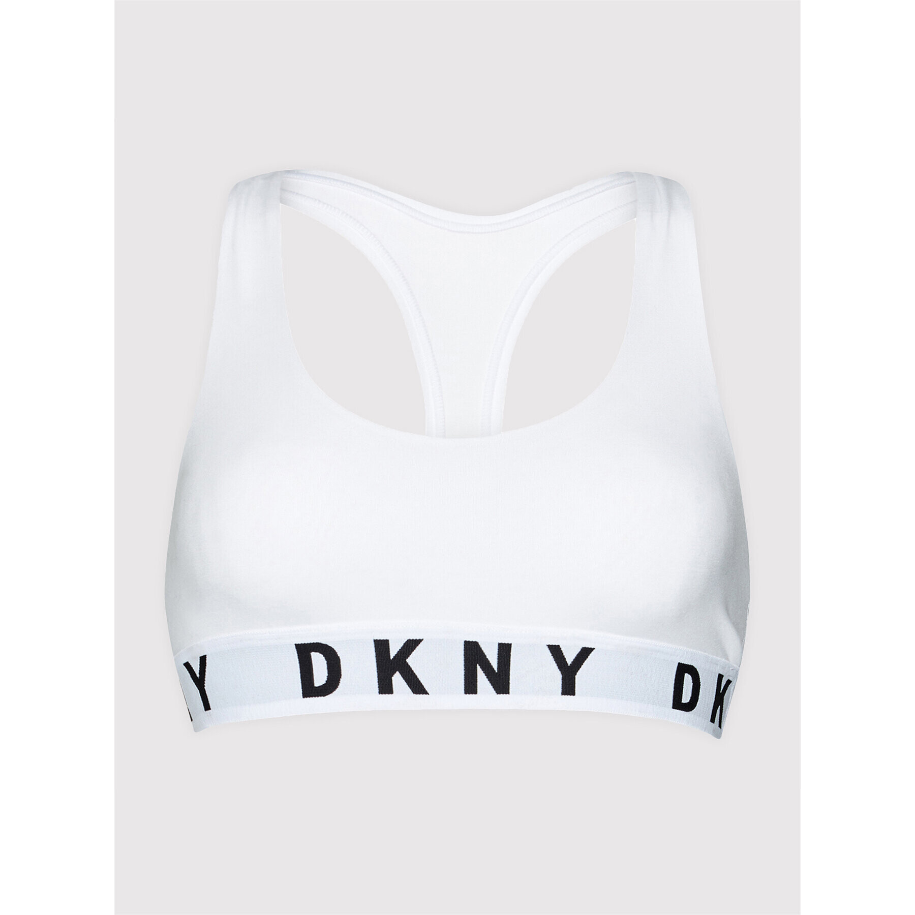 DKNY Sutien top DK4519 Alb - Pled.ro