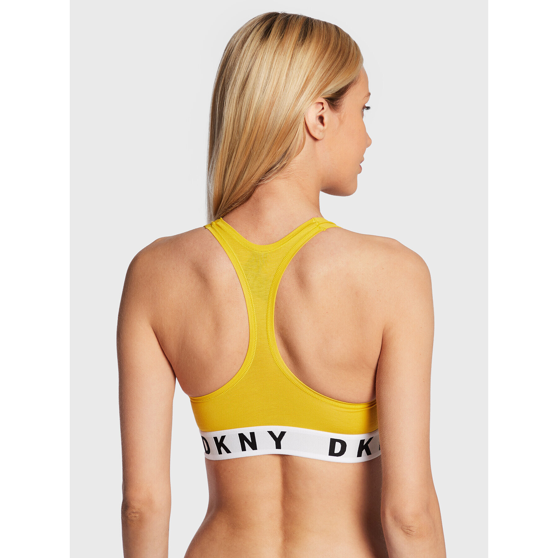 DKNY Sutien top DK4519 Galben - Pled.ro