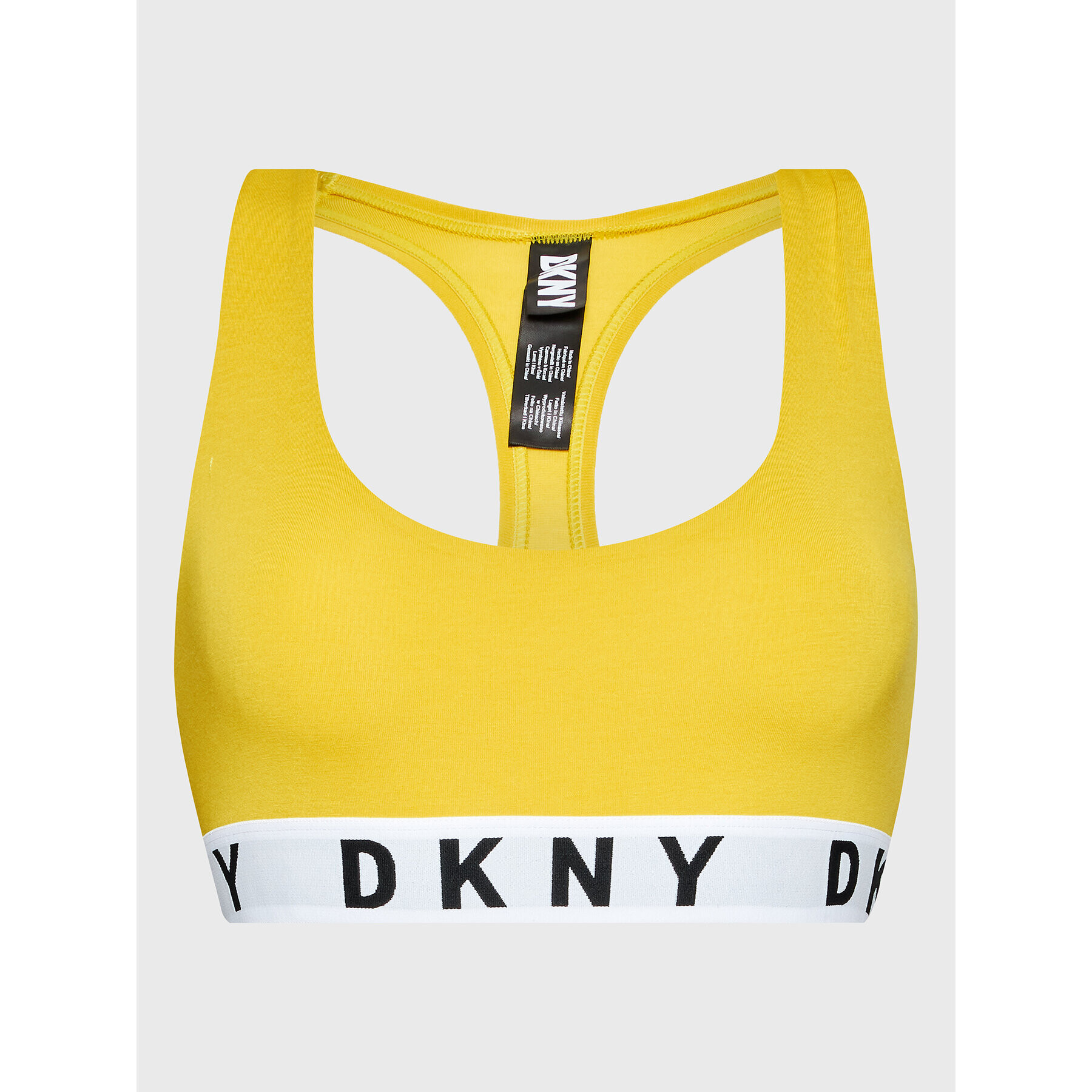 DKNY Sutien top DK4519 Galben - Pled.ro