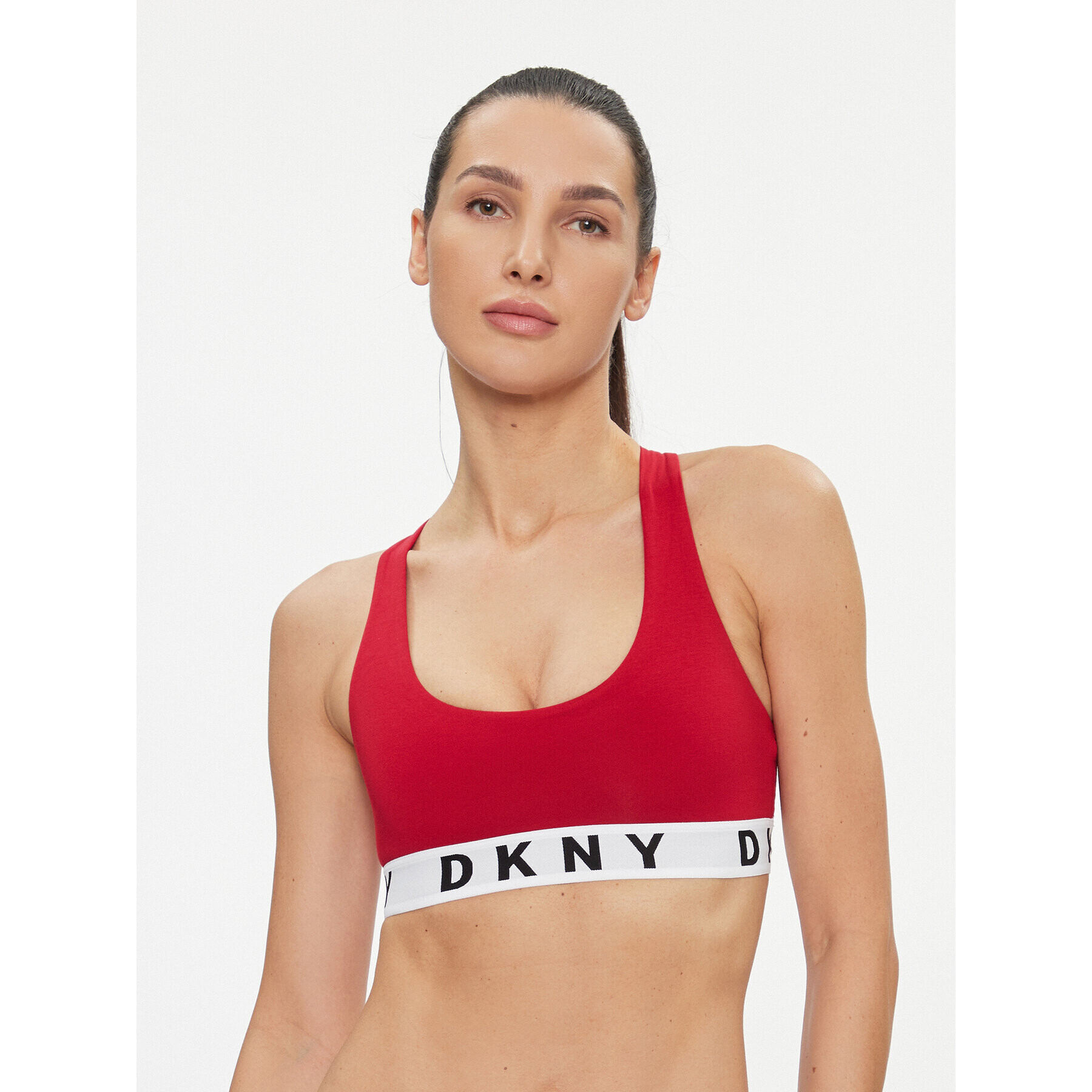 DKNY Sutien top DK4519 Roșu - Pled.ro