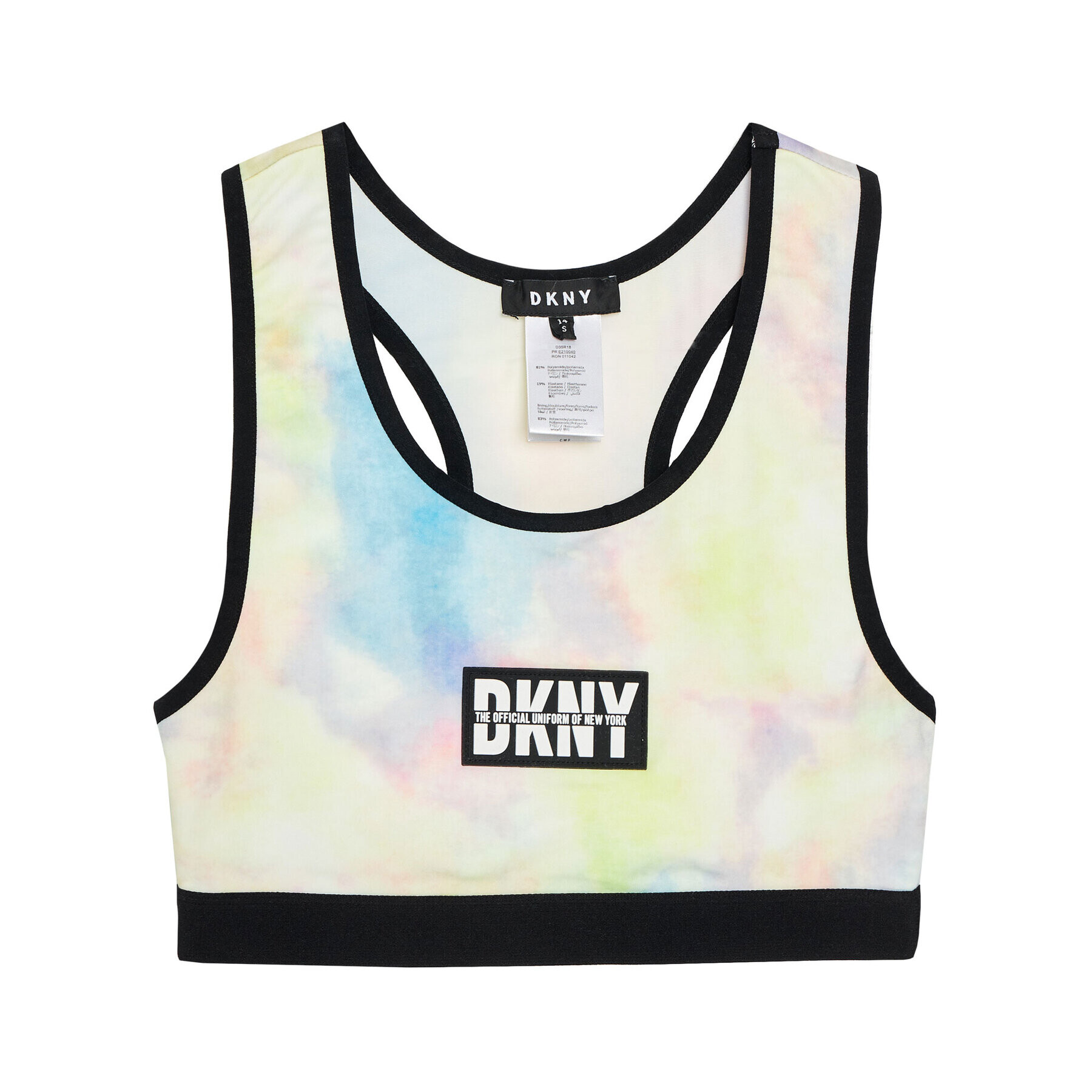 DKNY Top D35R18 D Colorat Regular Fit - Pled.ro