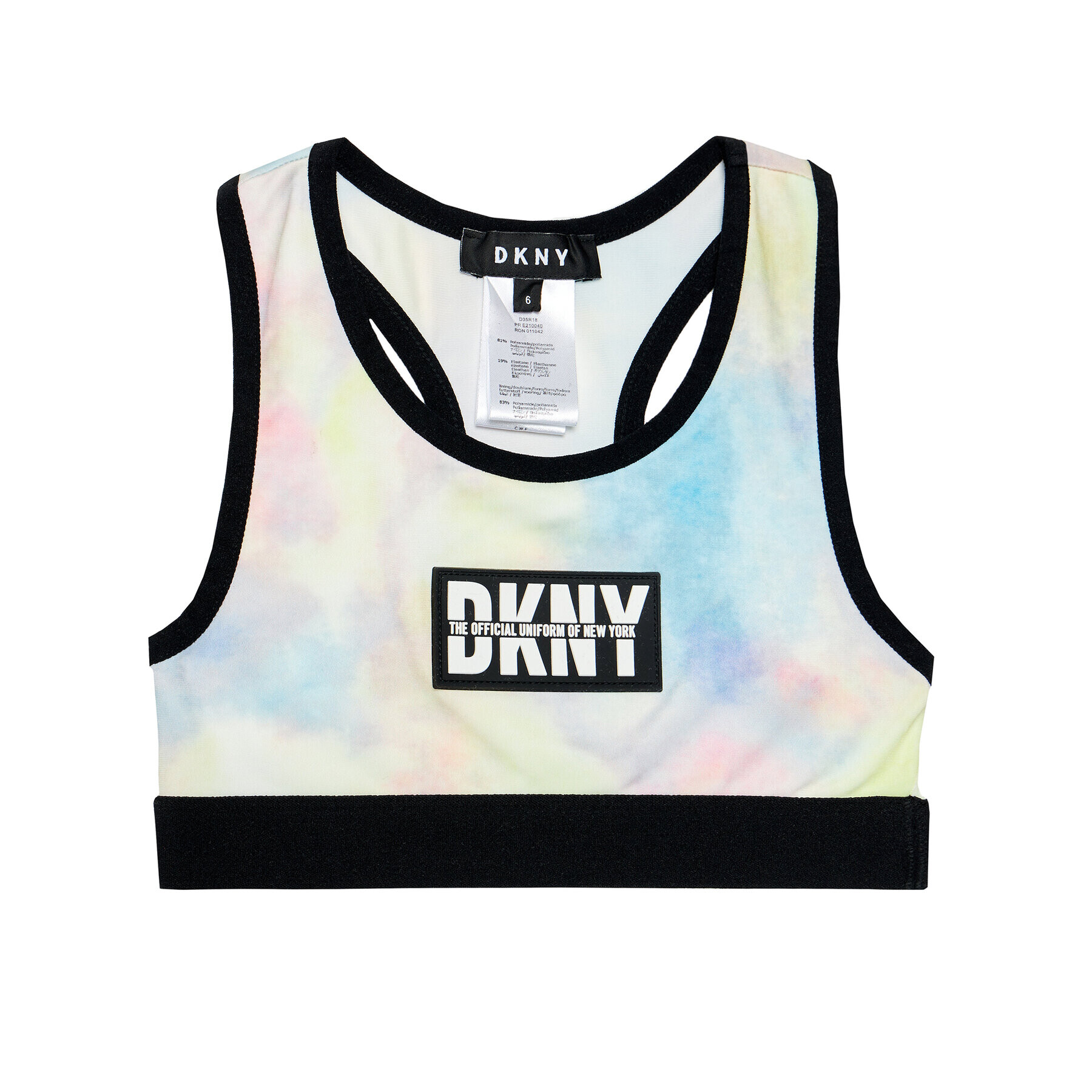 DKNY Top D35R18 S Colorat Regular Fit - Pled.ro