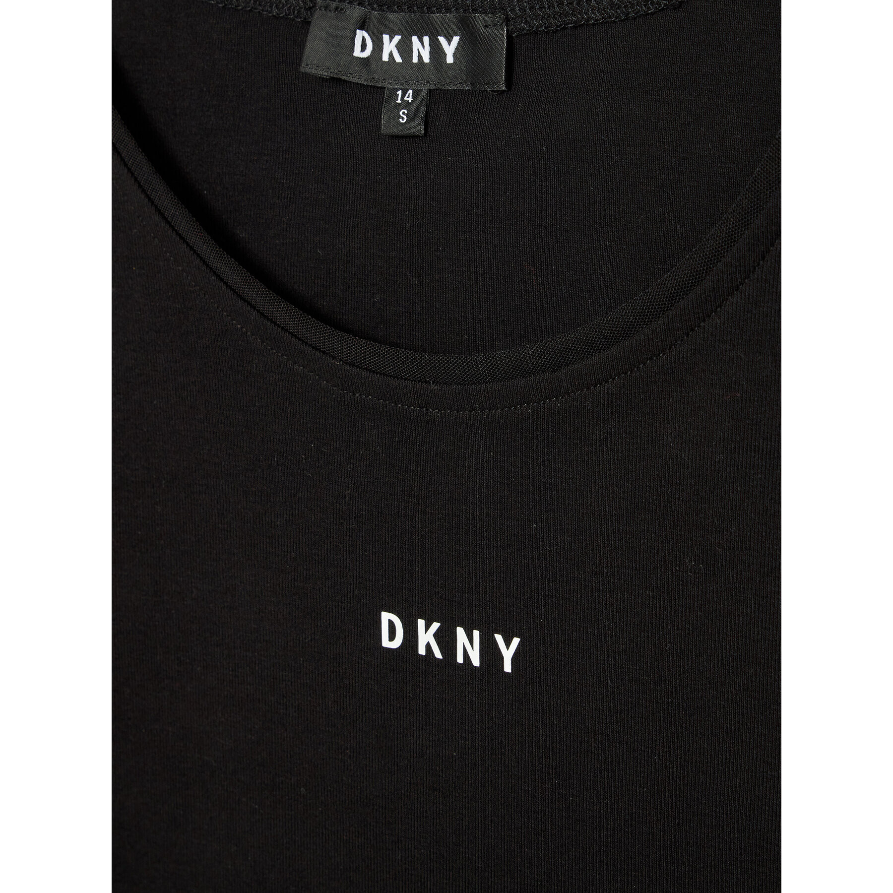 DKNY Top D35R98 M Negru Regular Fit - Pled.ro