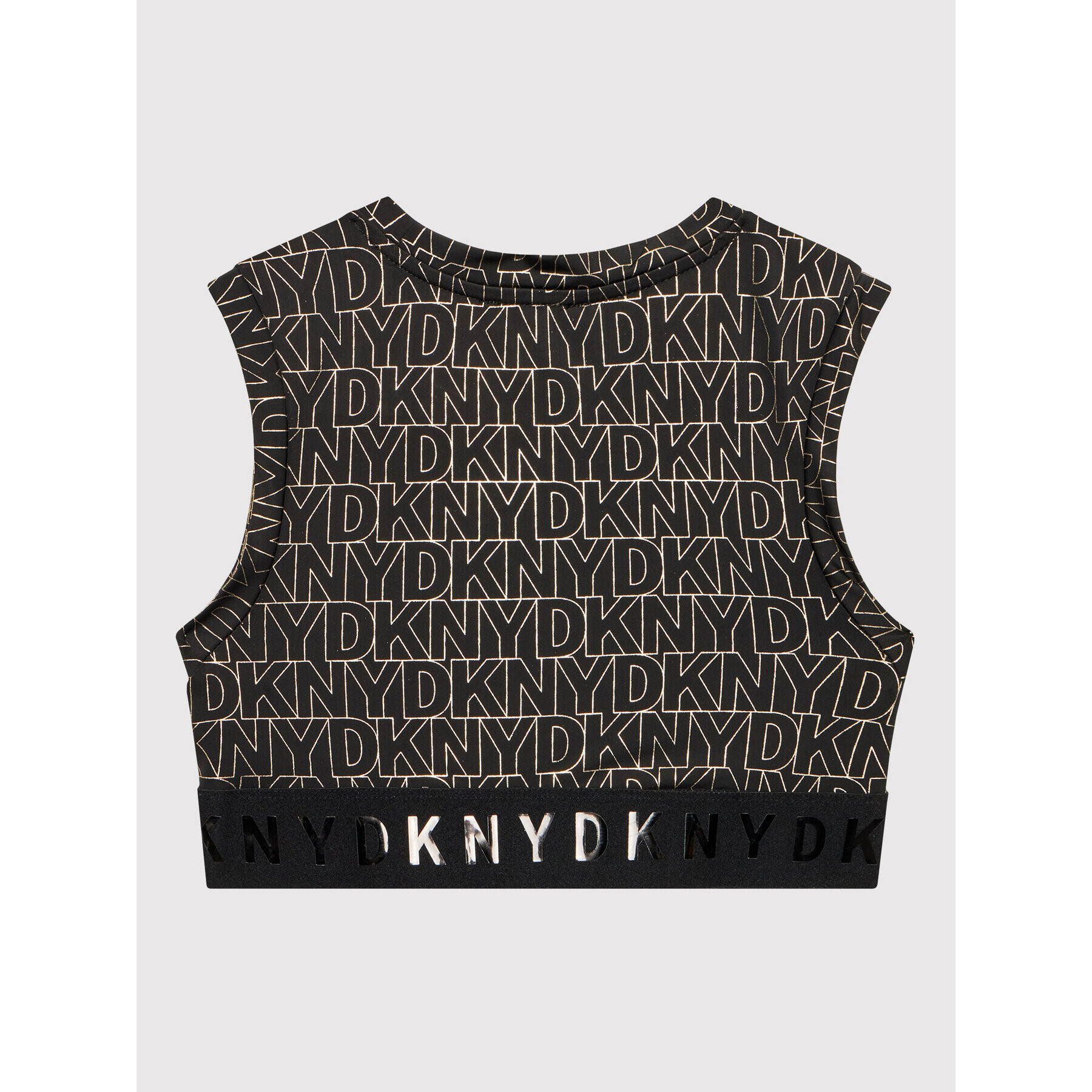 DKNY Top D35S25 M Negru Regular Fit - Pled.ro