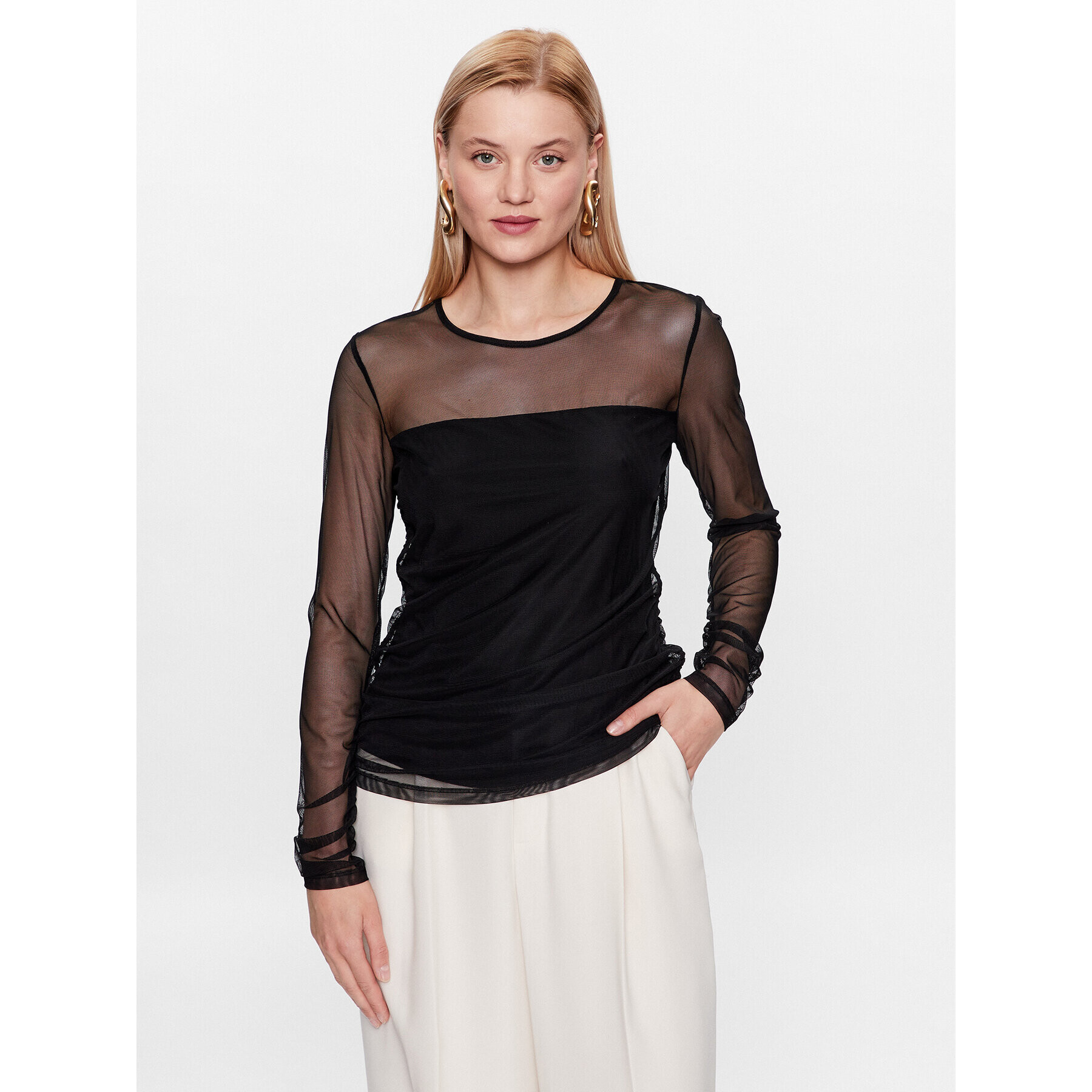 DKNY Top P23H7GPC Negru - Pled.ro