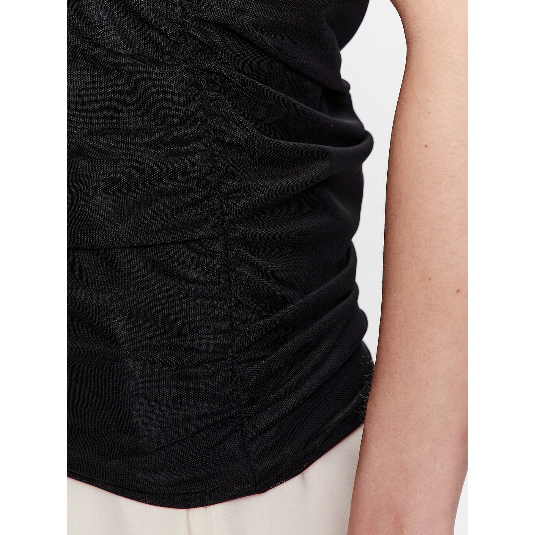 DKNY Top P3BH7RJA Negru Regular Fit - Pled.ro