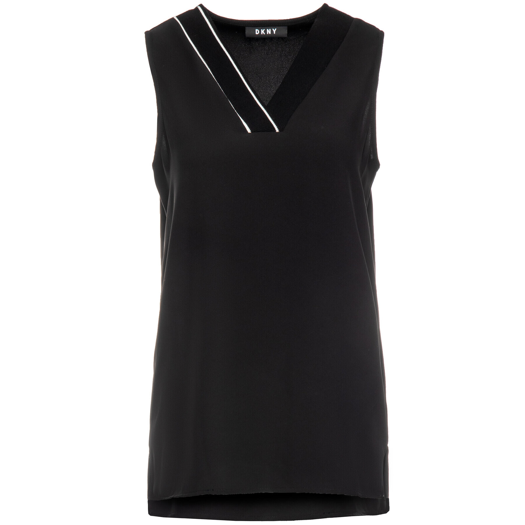 DKNY Top P9AA7AOQ Negru Regular Fit - Pled.ro