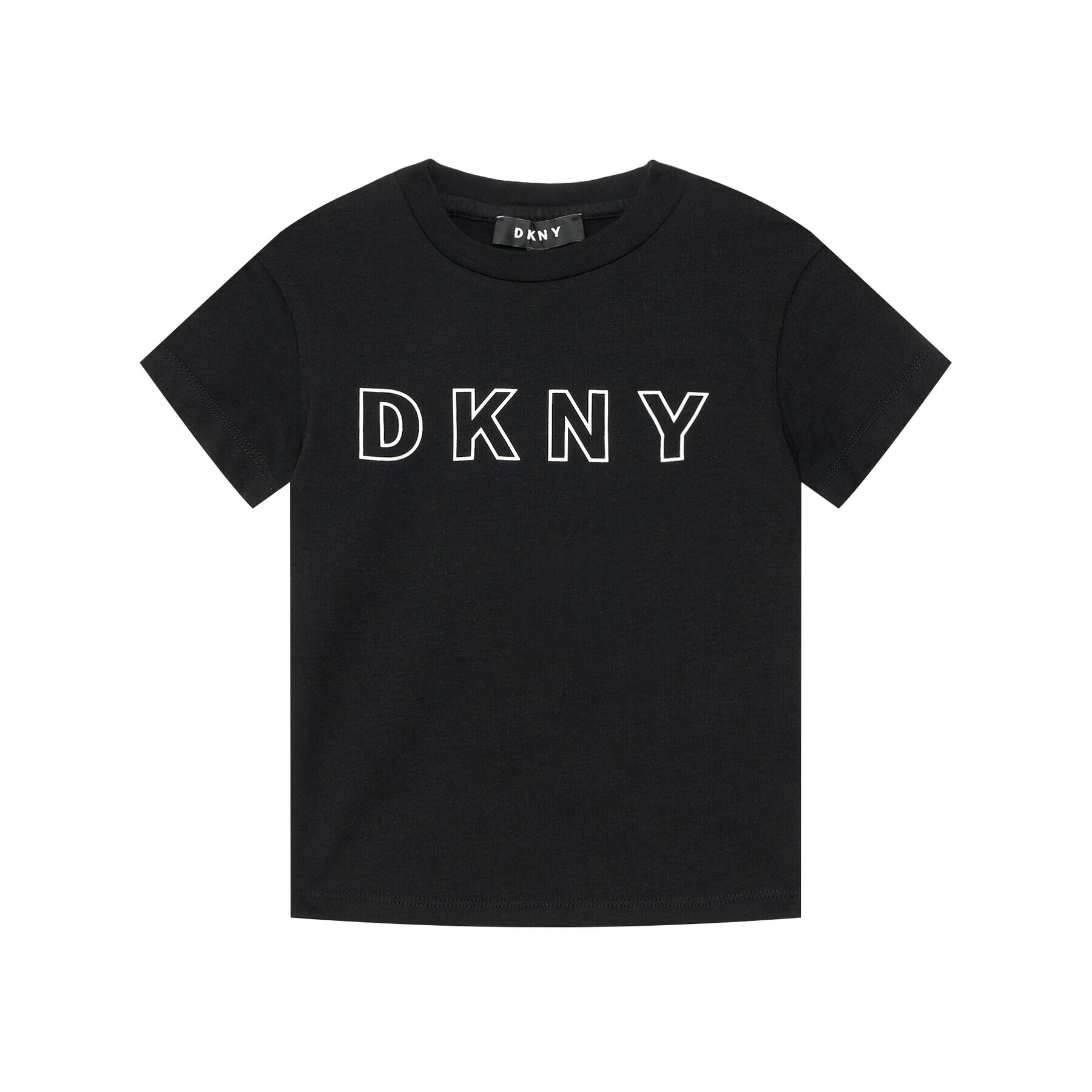 DKNY Tricou D35R23 D Negru Regular Fit - Pled.ro