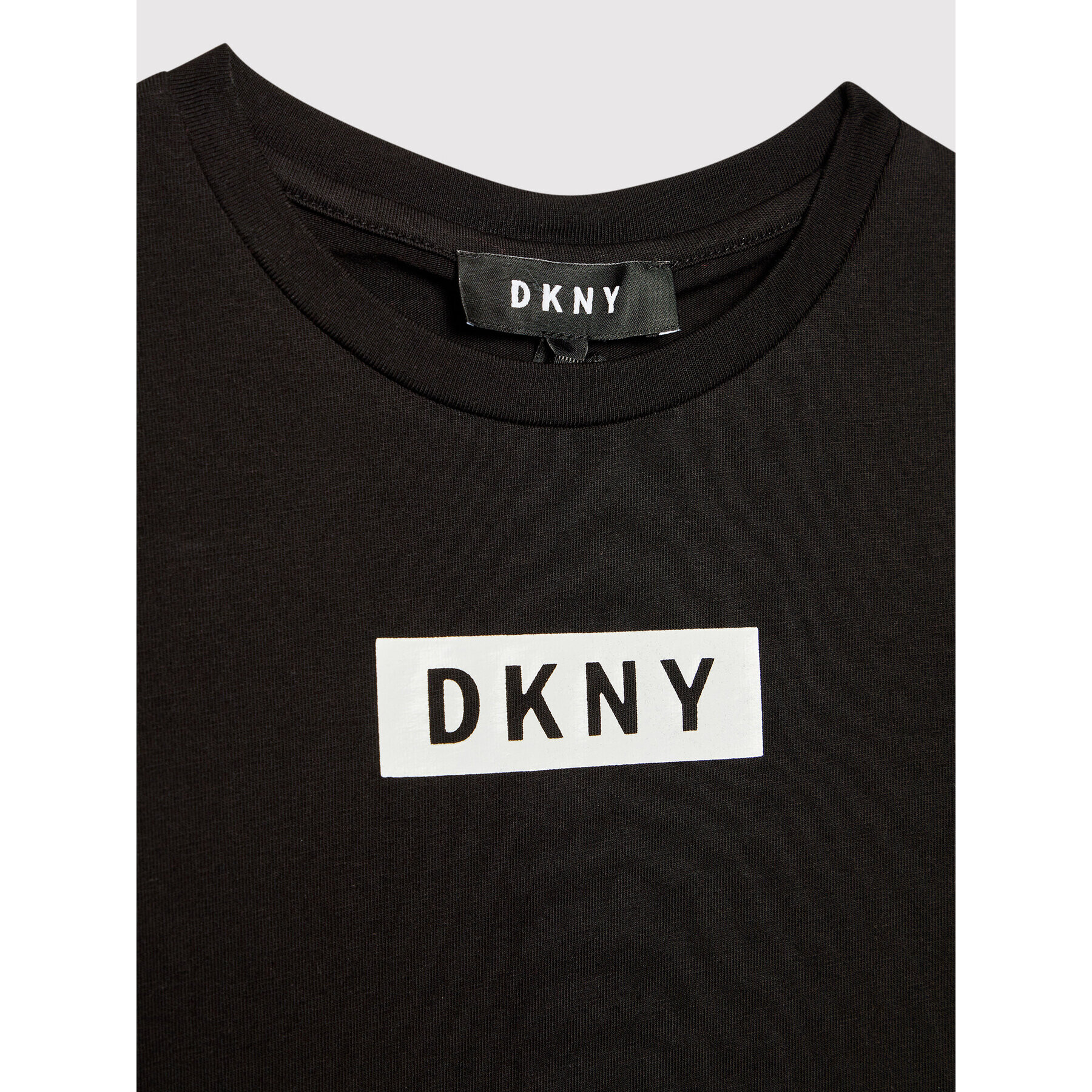 DKNY Tricou D35R93 M Negru Regular Fit - Pled.ro