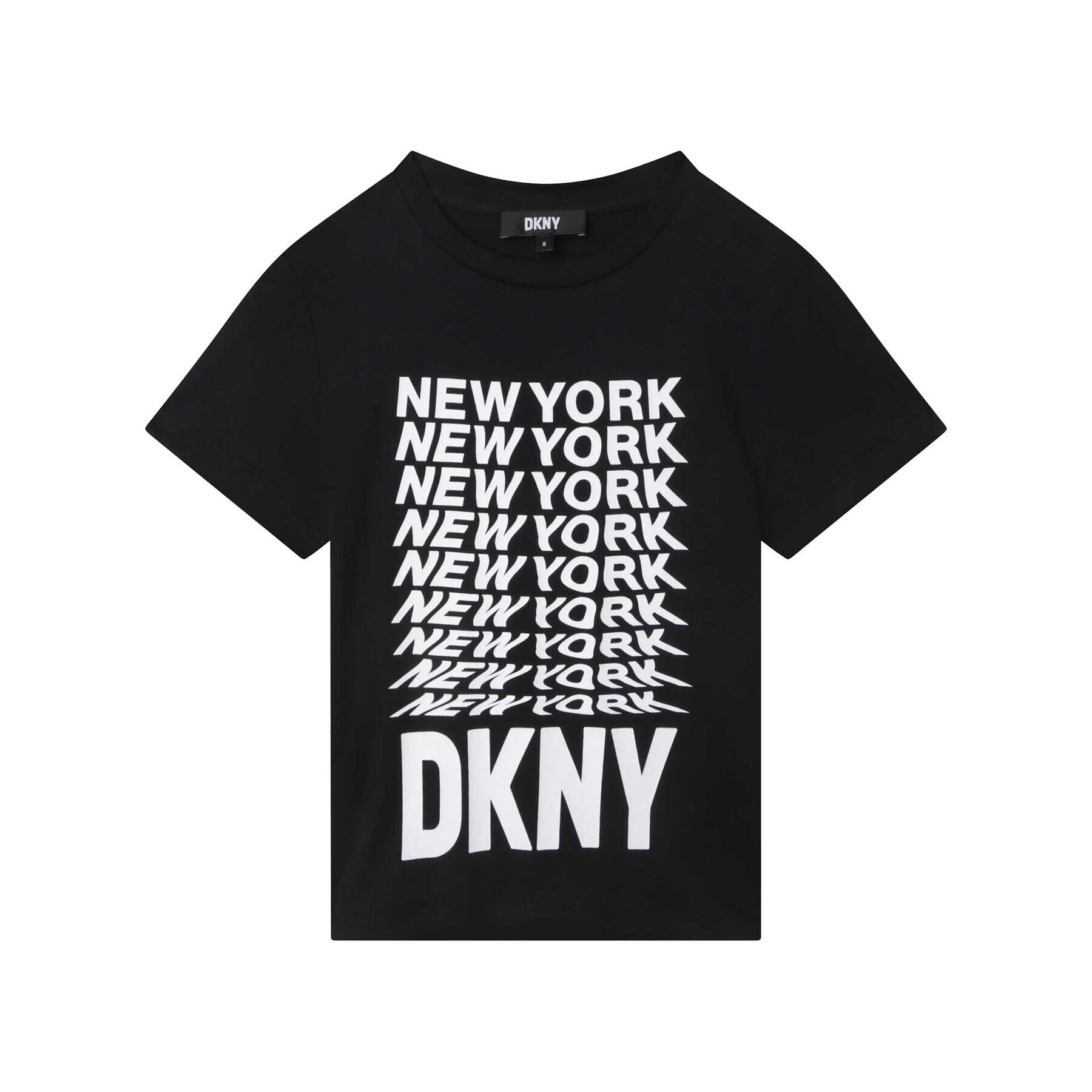 DKNY Tricou D35S76 D Negru Regular Fit - Pled.ro