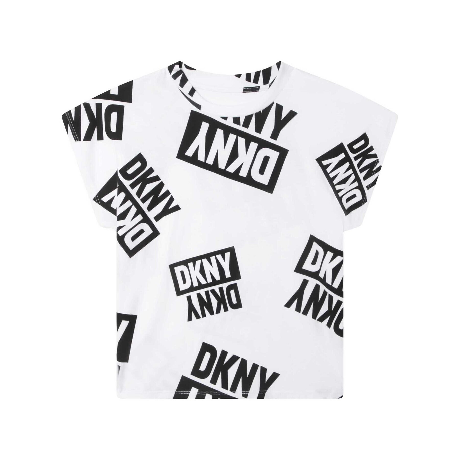 DKNY Tricou D35S84 D Negru Regular Fit - Pled.ro