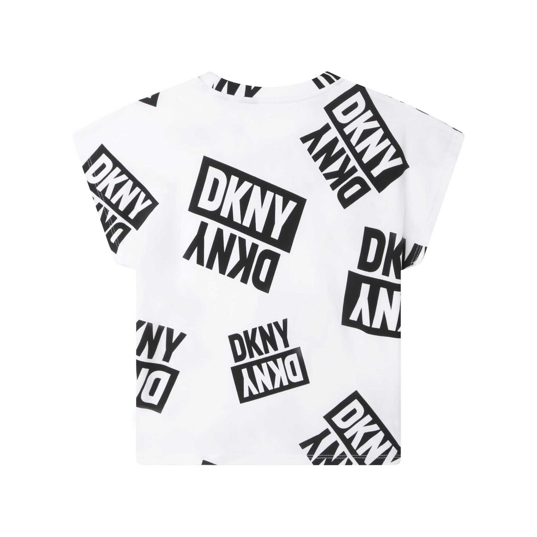 DKNY Tricou D35S84 D Negru Regular Fit - Pled.ro