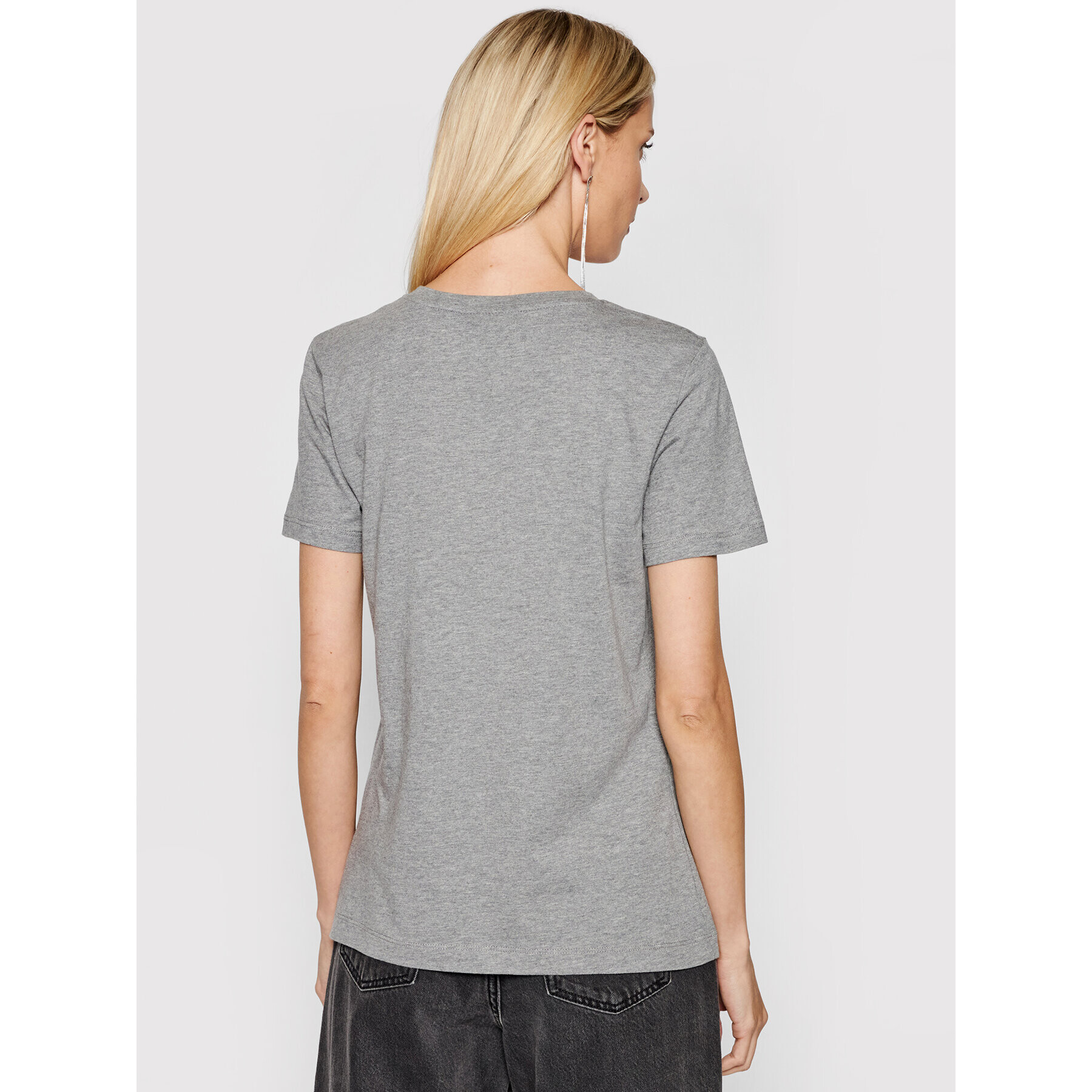 DKNY Tricou P02ARCNA Gri Regular Fit - Pled.ro