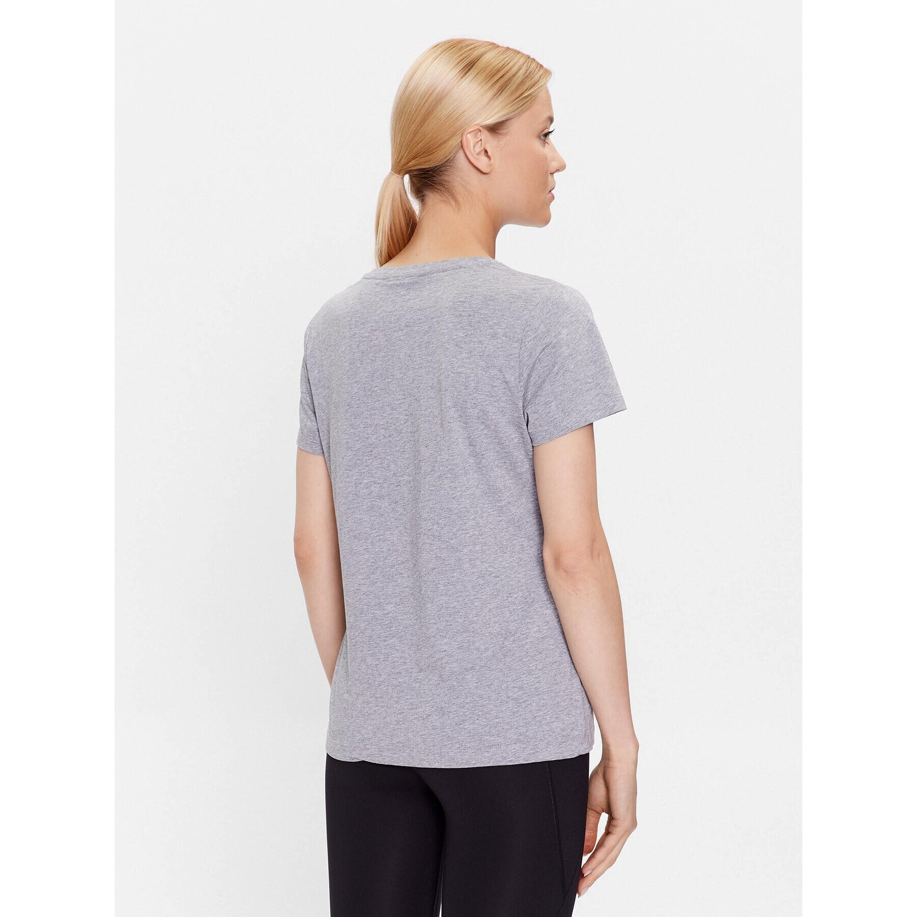 DKNY Tricou P03ZBDNA Gri Regular Fit - Pled.ro