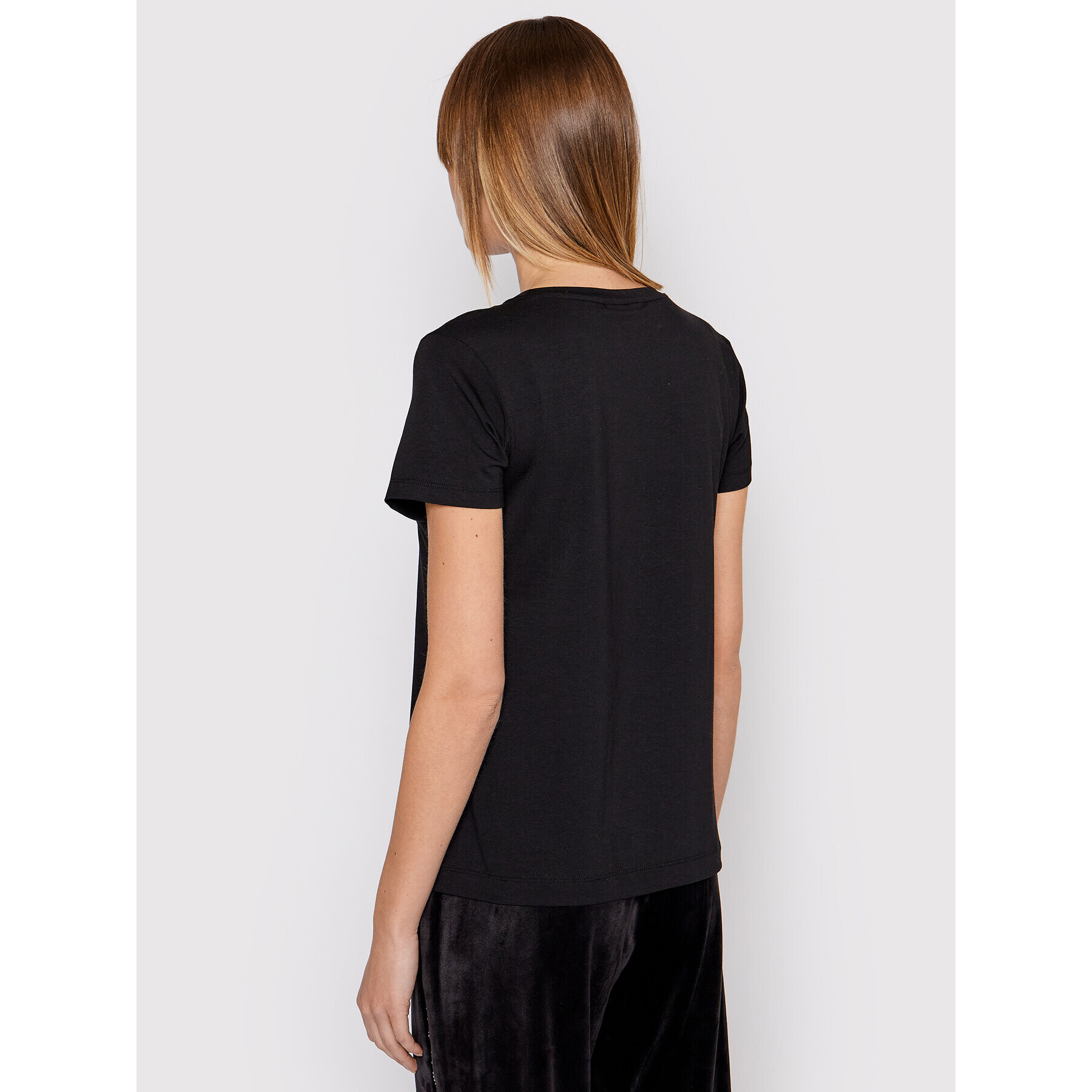 DKNY Tricou P1MRHDNA Negru Regular Fit - Pled.ro