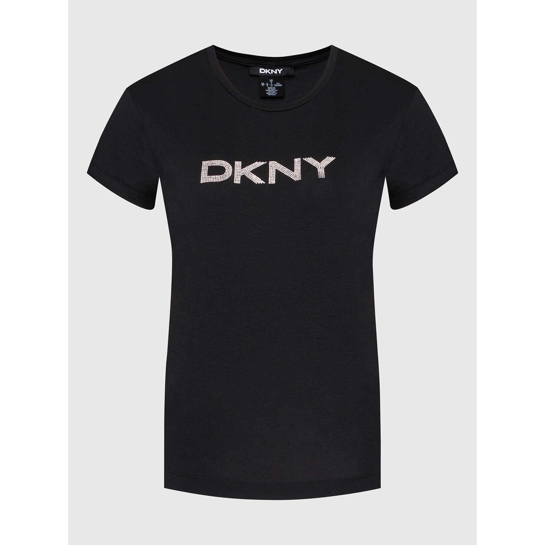 DKNY Tricou P1MRHDNA Negru Regular Fit - Pled.ro