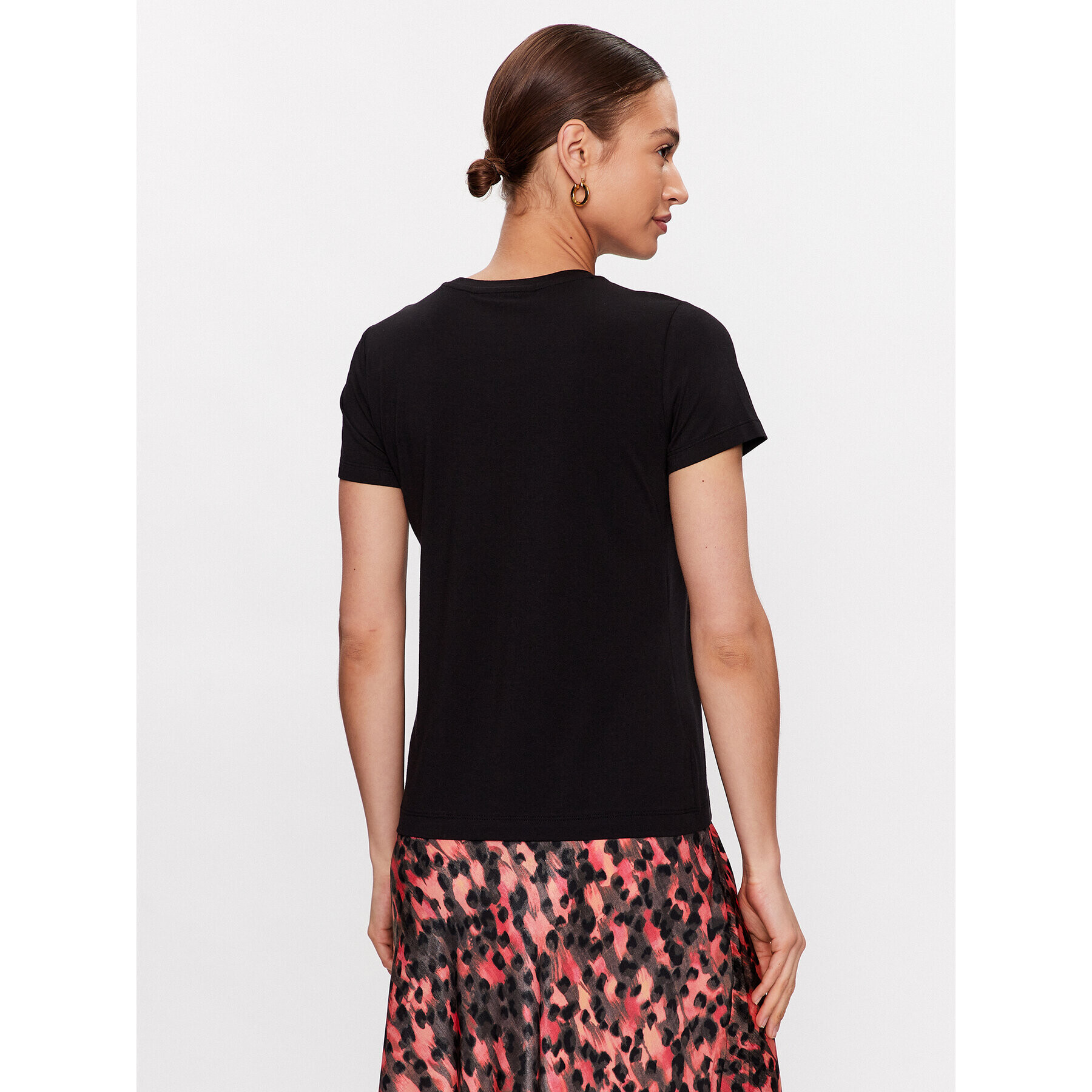 DKNY Tricou P3BHDDNA Negru Regular Fit - Pled.ro