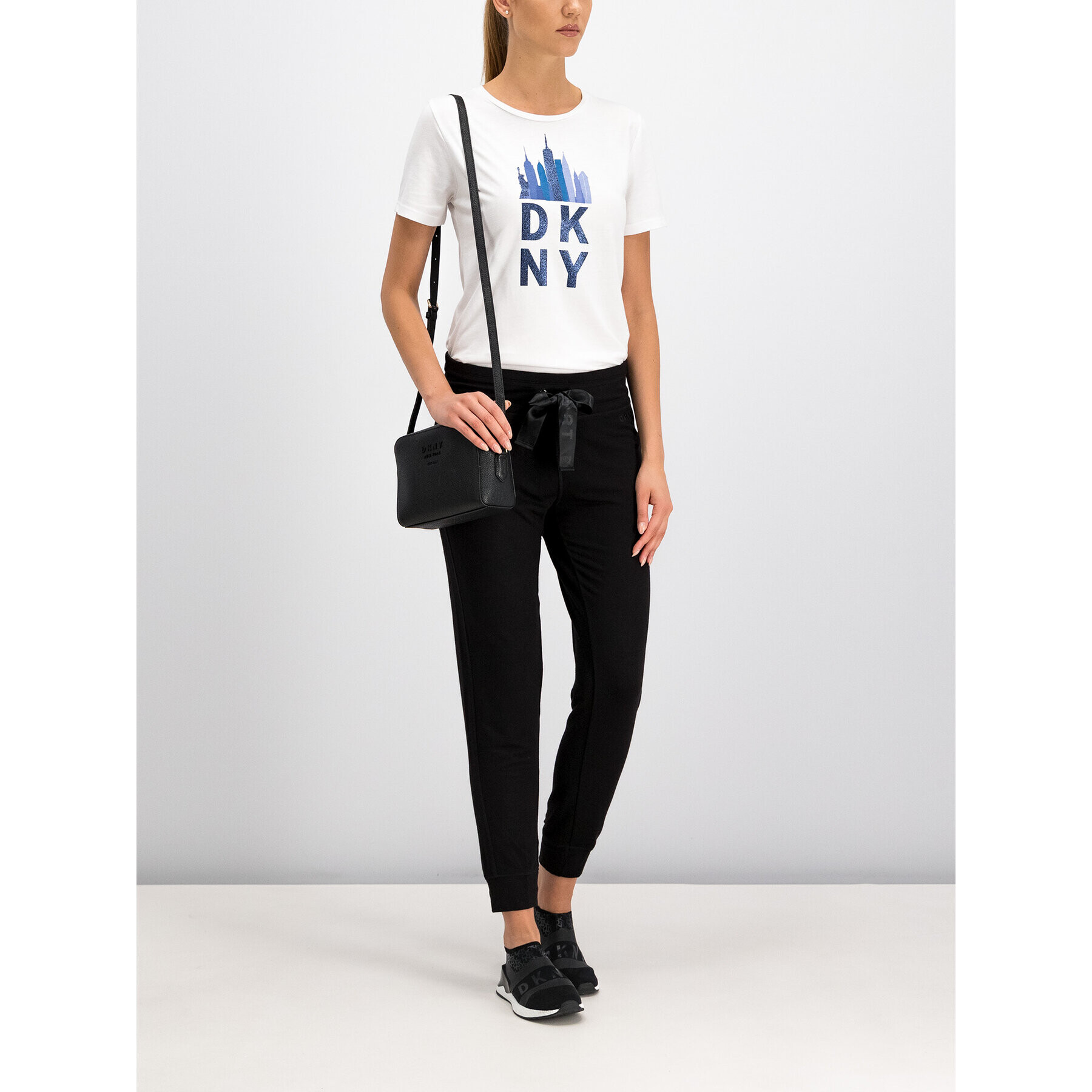 DKNY Tricou P9CHOAHK Alb Oversize - Pled.ro