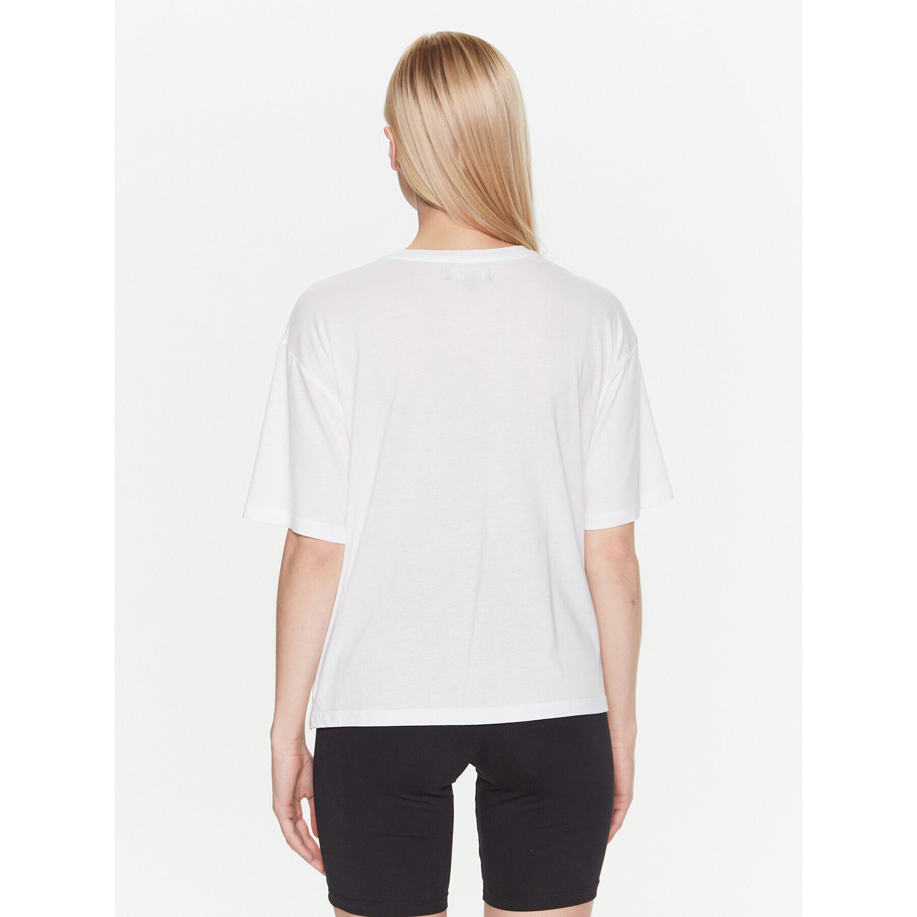 DKNY Tricou YI2222654 Alb Relaxed Fit - Pled.ro