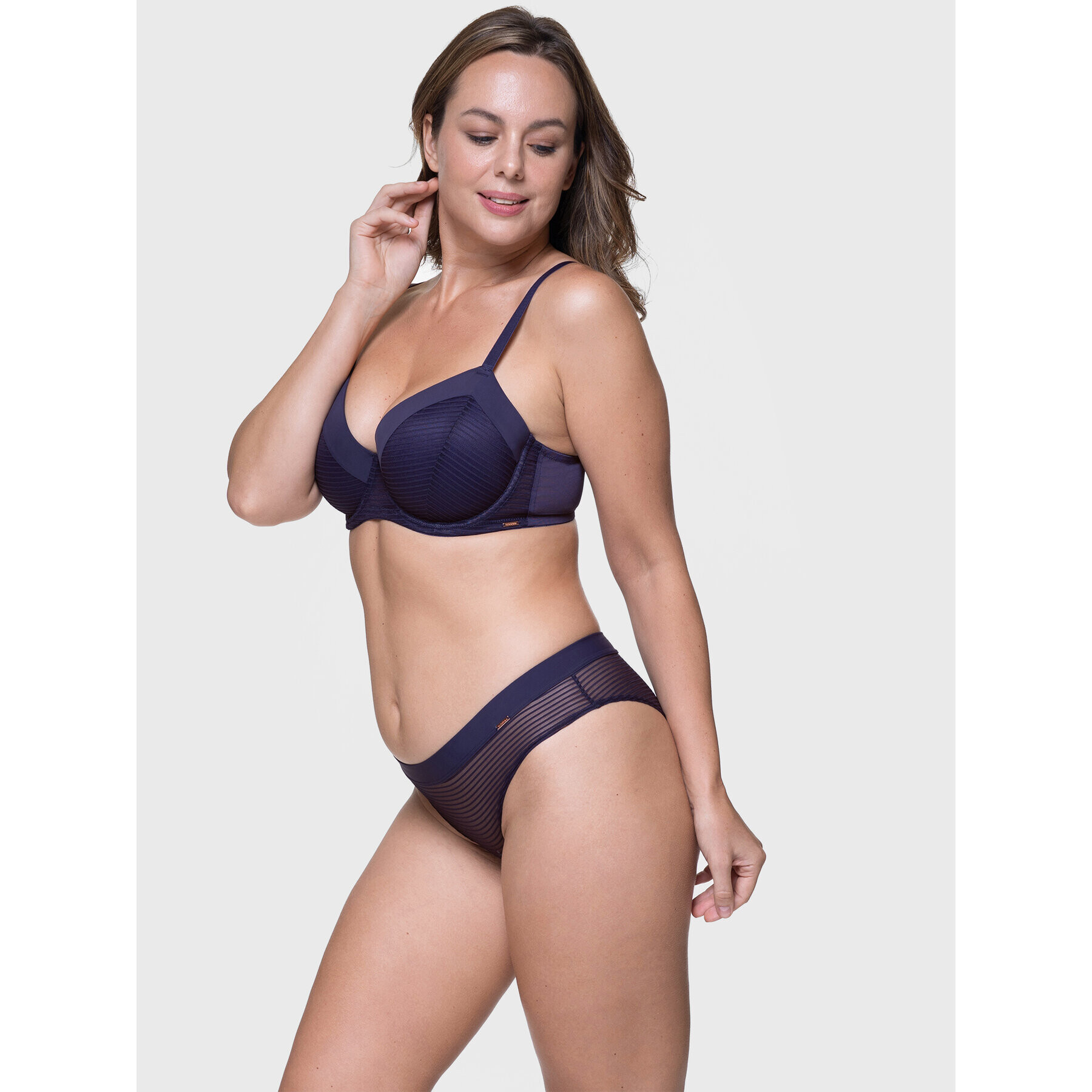 Dorina Chilot clasic Marley D001557LA077 Violet - Pled.ro