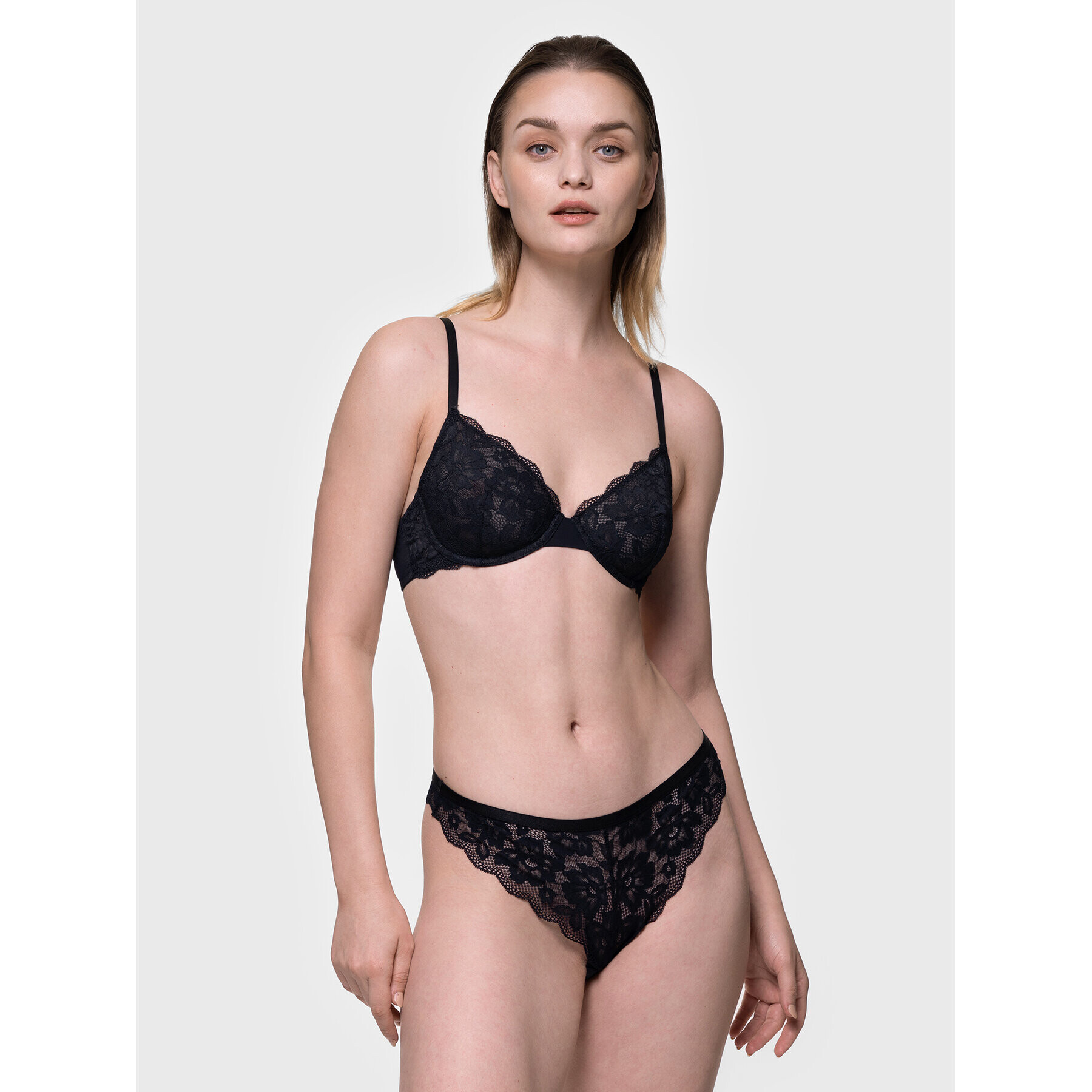 Dorina Set 3 perechi de chiloți tanga Myla D001691LA084 Colorat - Pled.ro