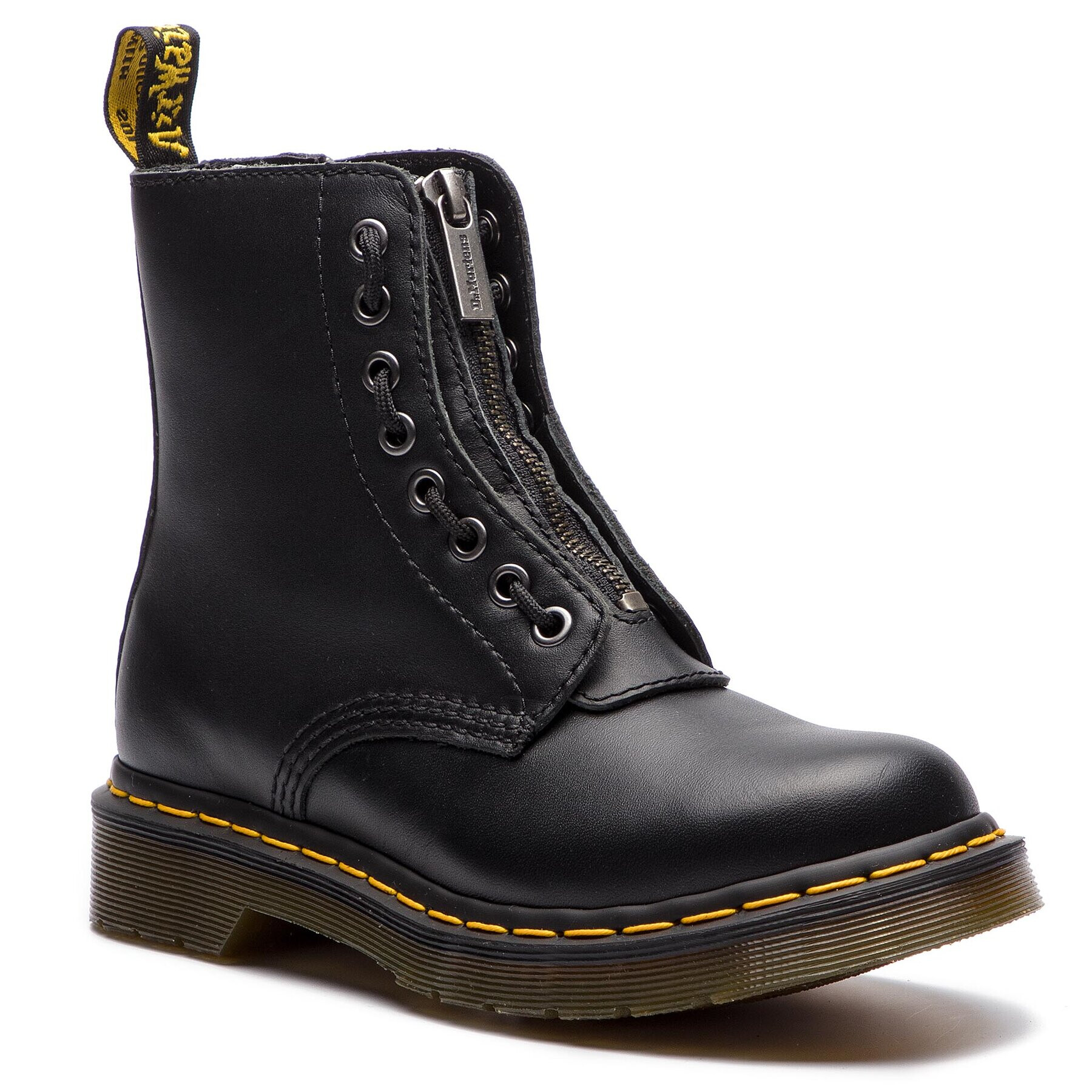 Dr. Martens Bocanci 1460 Pascal Frnt Zip 23863001 Negru - Pled.ro