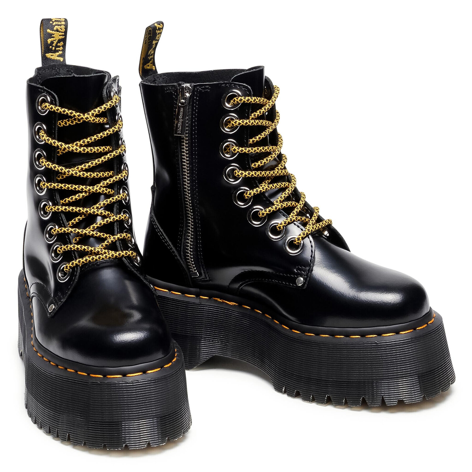 Dr. Martens Bocanci Jadon Max 25566001 Negru - Pled.ro