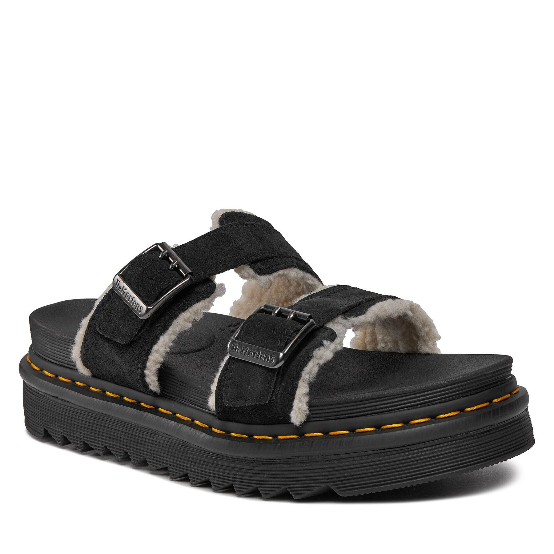 Dr. Martens Şlapi 27771001 Negru - Pled.ro