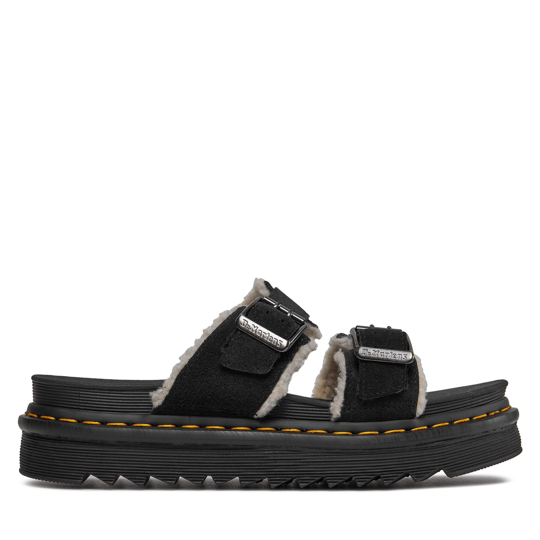 Dr. Martens Şlapi 27771001 Negru - Pled.ro