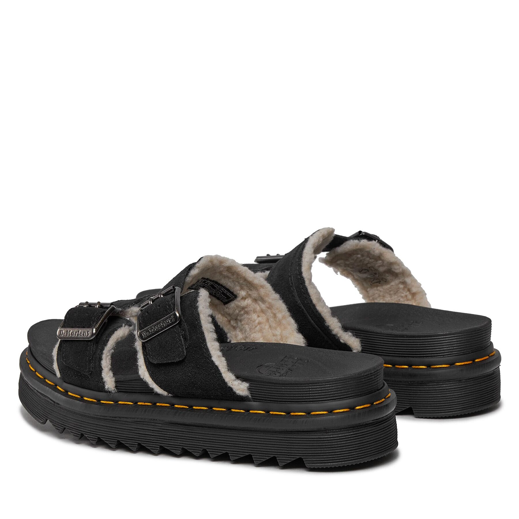 Dr. Martens Şlapi 27771001 Negru - Pled.ro