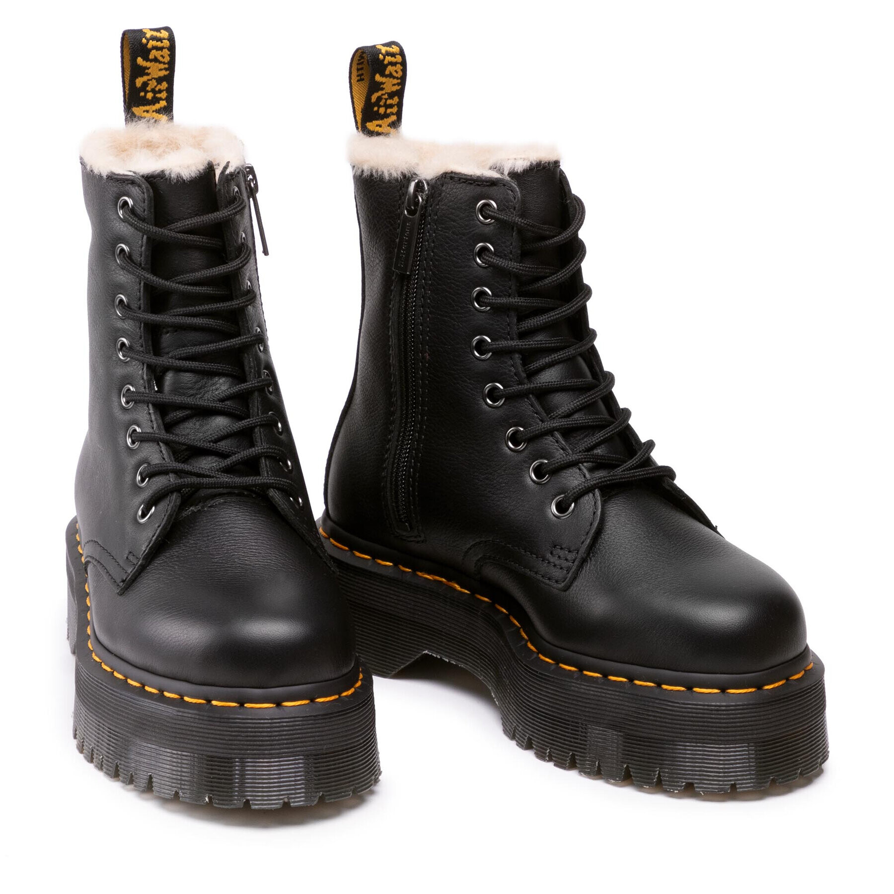 Dr. Martens Bocanci Jadon Fl 25637001 Negru - Pled.ro