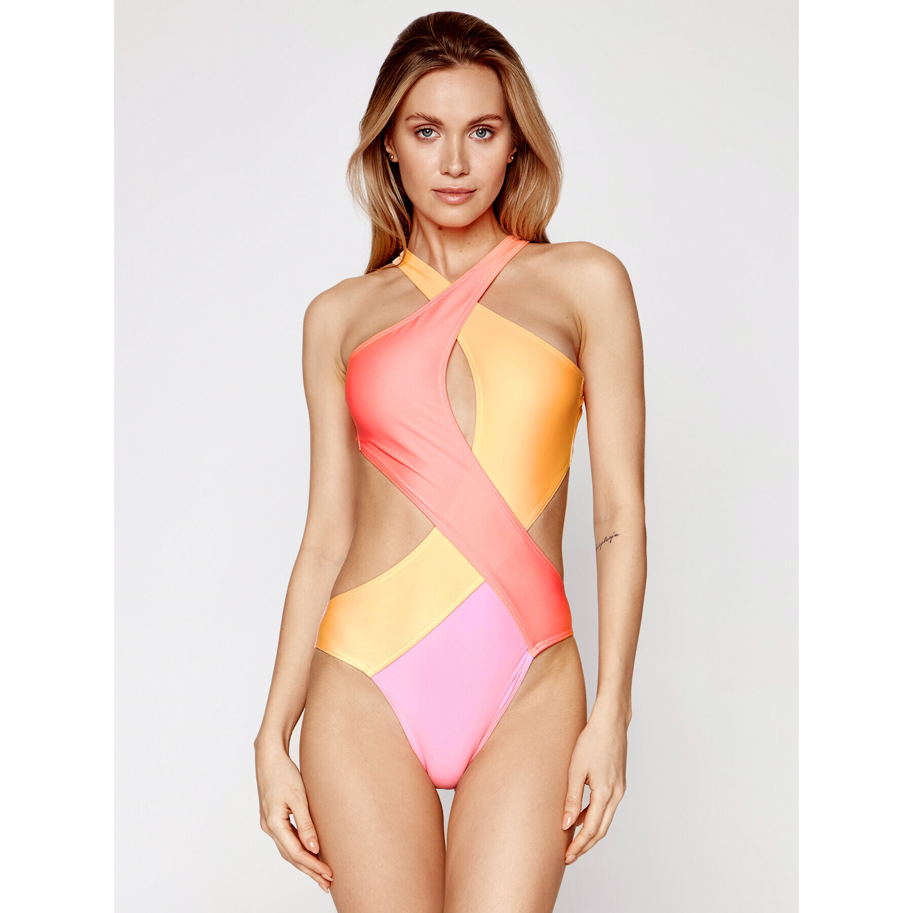 Drivemebikini Costum de baie La Maddalena 2020-DRV-034-SP Roz - Pled.ro