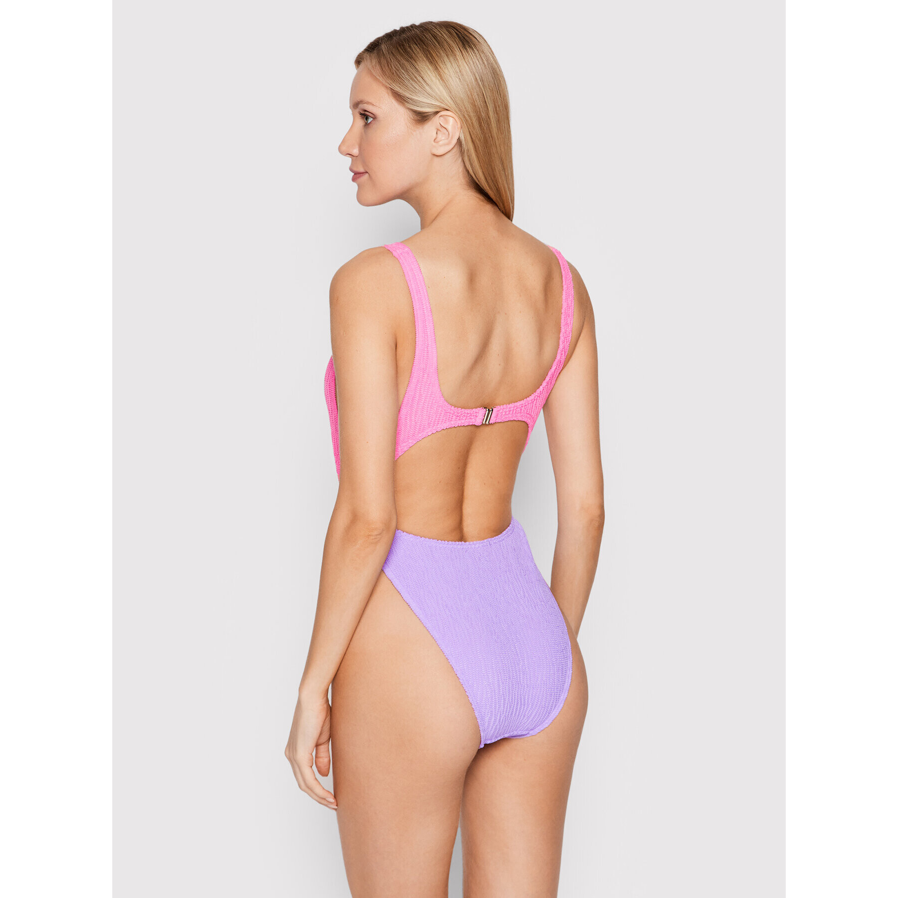 Drivemebikini Costum de baie Stana 2022-DRV-049 Roz - Pled.ro