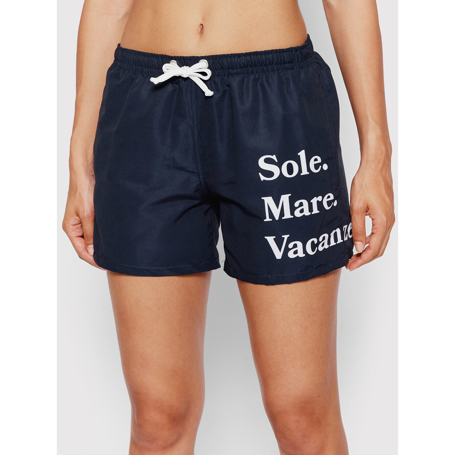 Drivemebikini Pantaloni scurți pentru înot Sole Mare Vacanze 2022-DRV-067_NV Bleumarin Regular Fit - Pled.ro