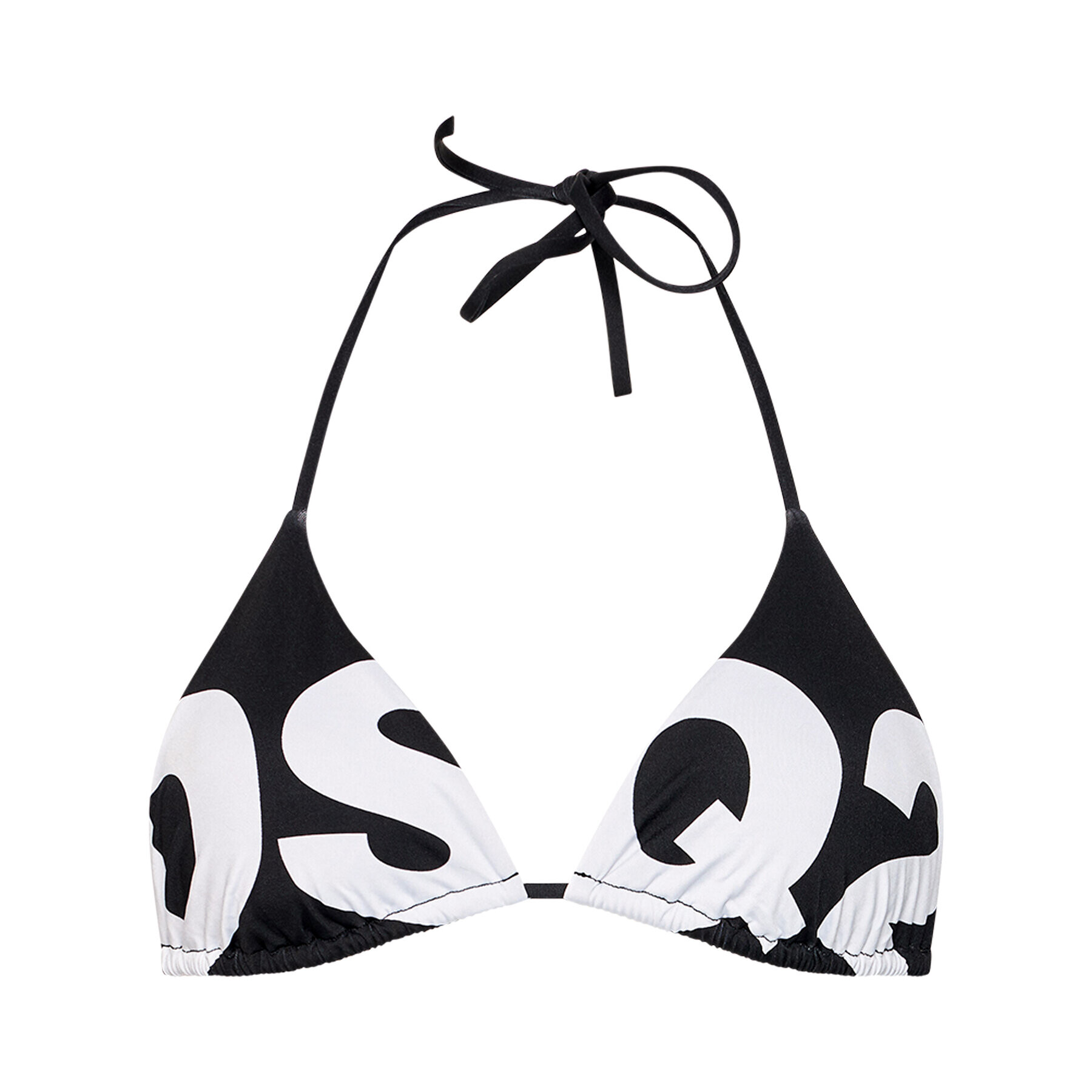 Dsquared2 Underwear Bikini partea de sus Triangle D6BX62930 Negru - Pled.ro