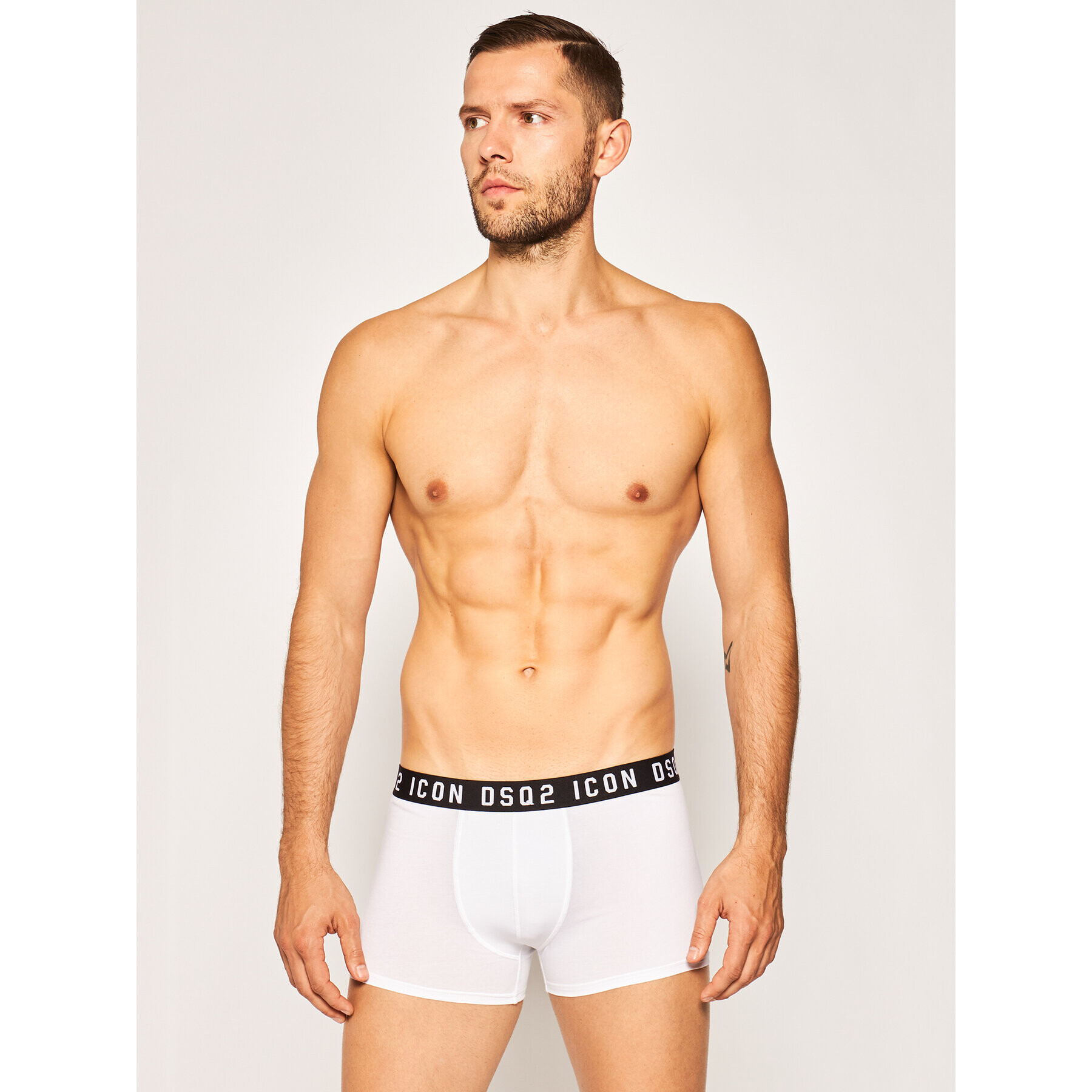 Dsquared2 Underwear Boxeri Trunk D9LC62960 Alb - Pled.ro