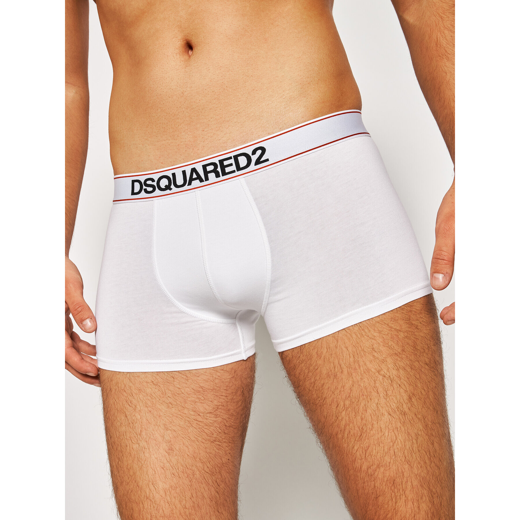 Dsquared2 Underwear Boxeri D9LC63040 Alb - Pled.ro