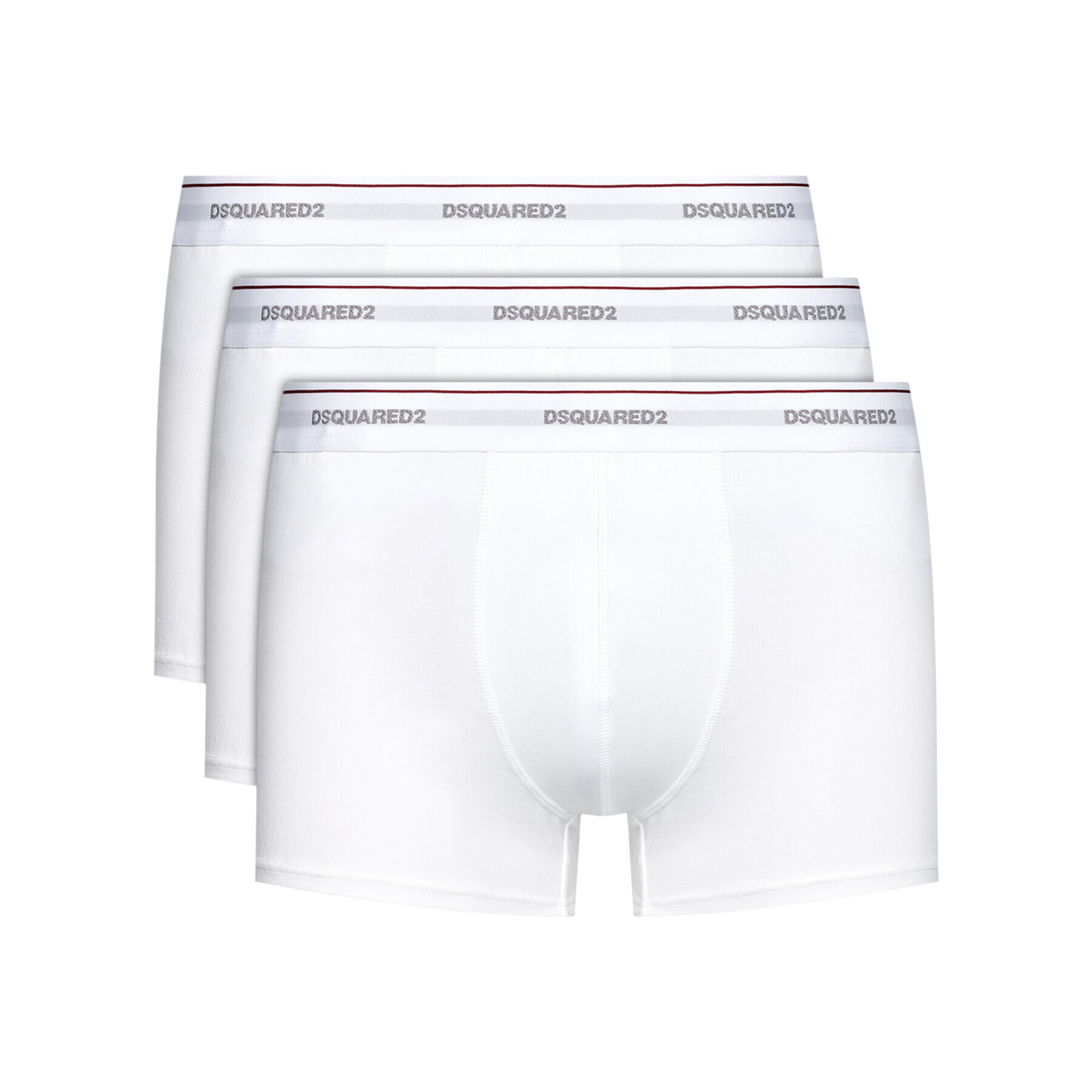 Dsquared2 Underwear Set 3 perechi de boxeri DCXC60040 Alb - Pled.ro