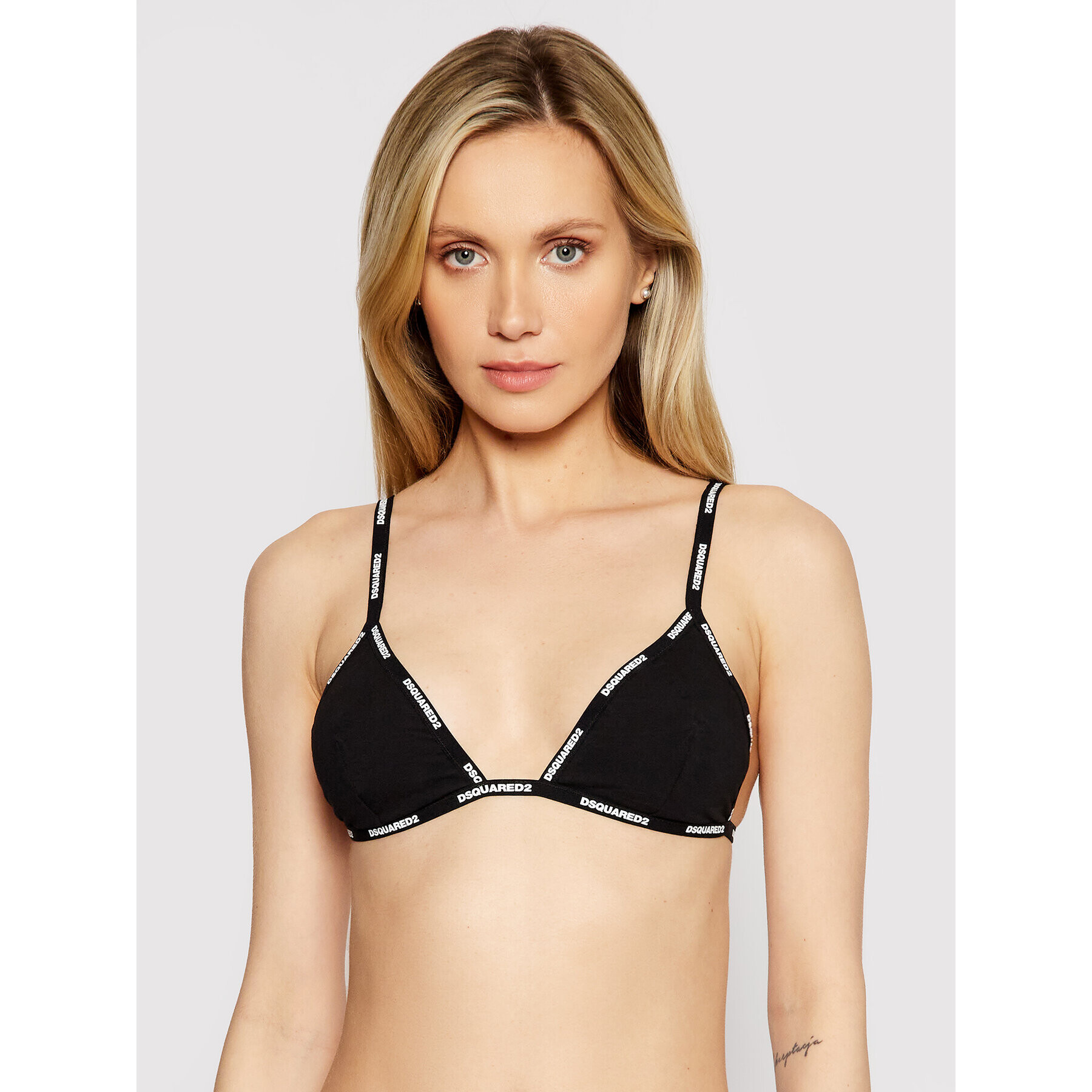 Dsquared2 Underwear Sutien Bralette D8BX63190 Negru - Pled.ro