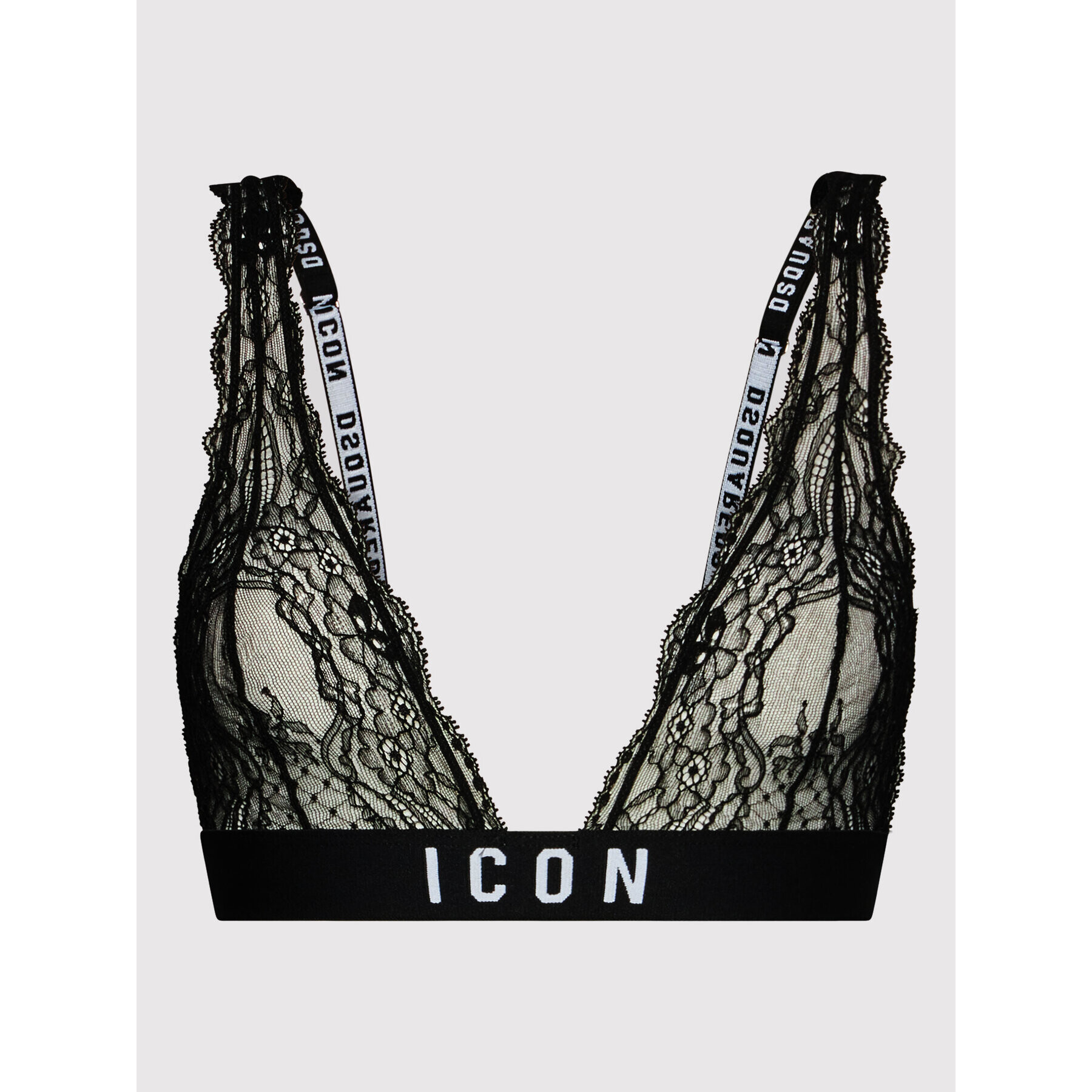 Dsquared2 Underwear Sutien Bralette D8R083640 Negru - Pled.ro