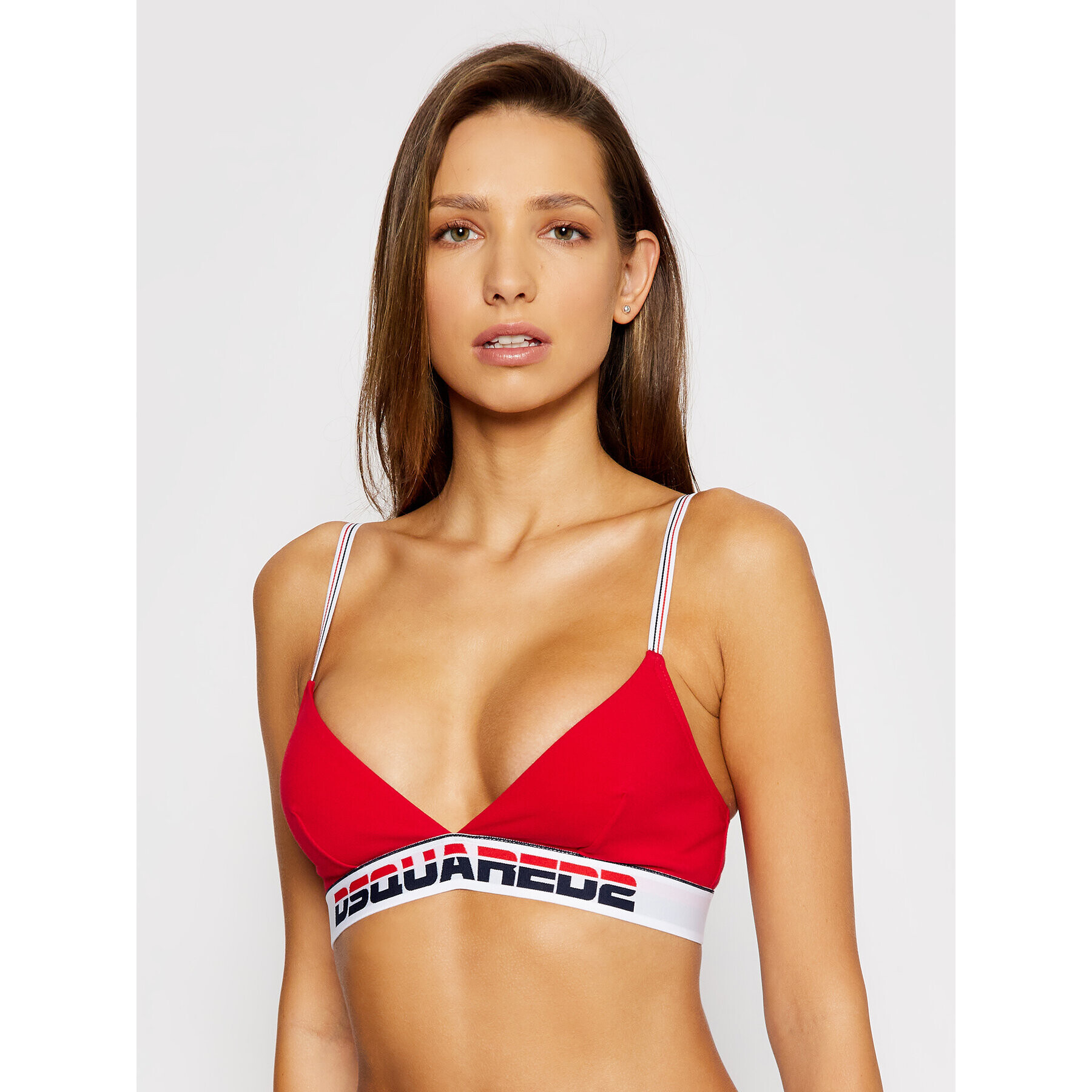 Dsquared2 Underwear Sutien Bralette D8R103230 Roșu - Pled.ro